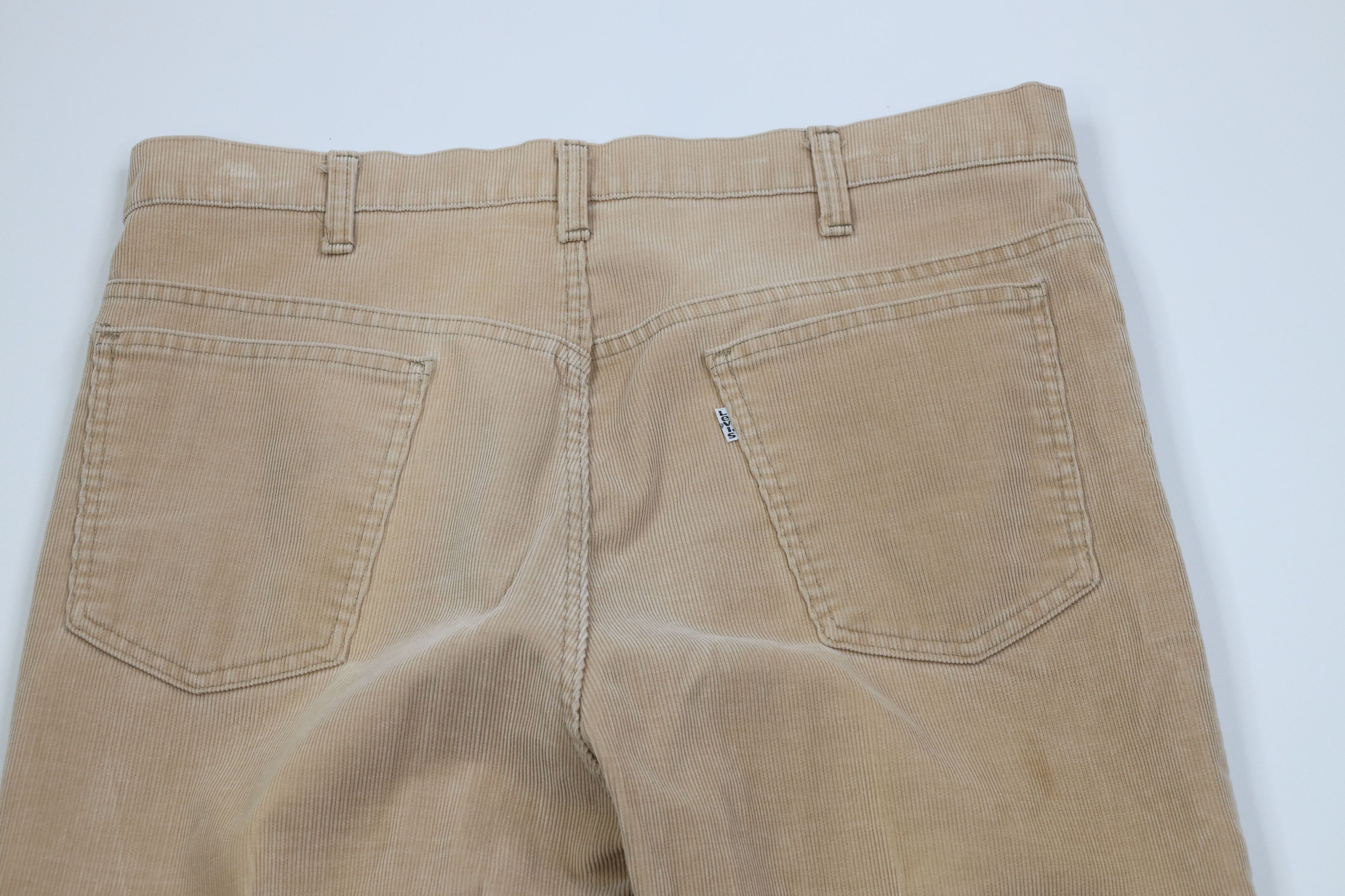 Levi's Vintage 80s Levis Straight Leg Corduroy Chino Pants USA Size US 38 / EU 54 - 12 Thumbnail