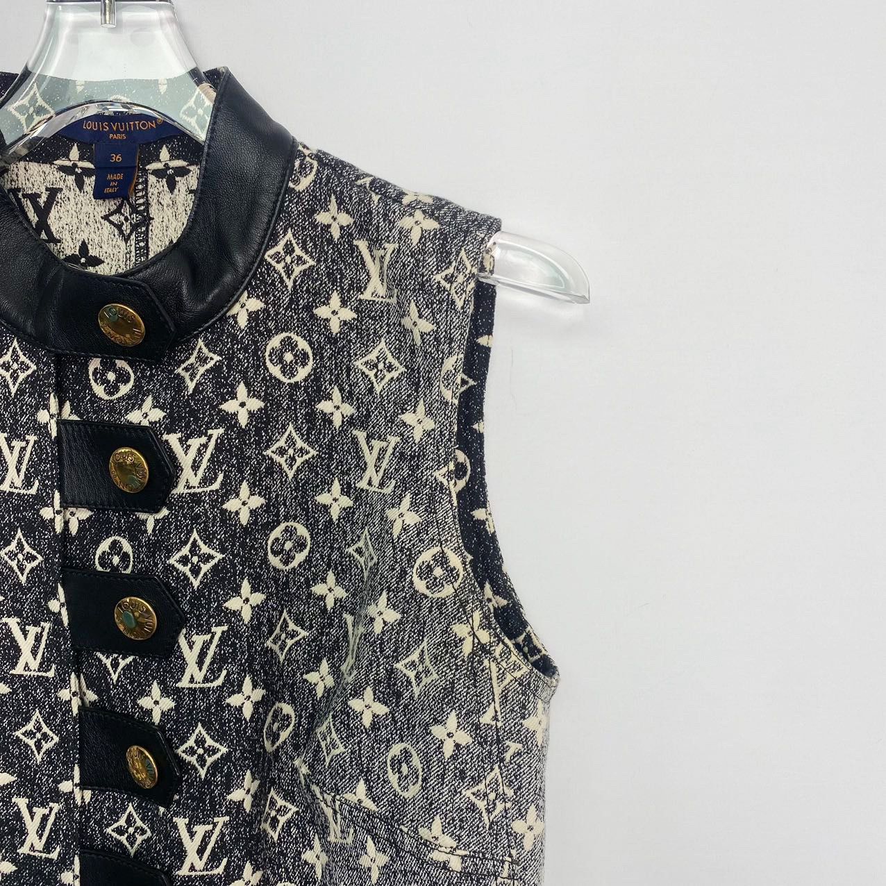 Louis Vuitton Louis Vuitton Monogram Concealed Sleeveless Dress K26WX Size XS / US 0-2 / IT 36-38 - 3 Thumbnail