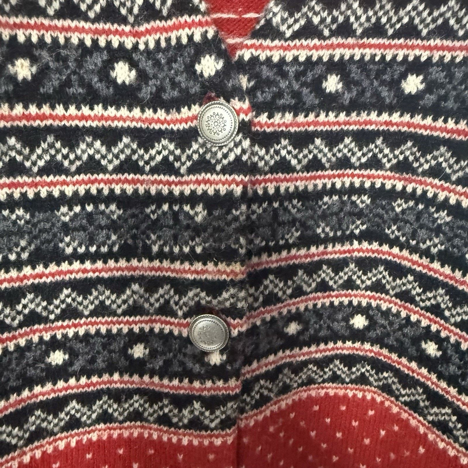 Eddie Bauer Eddie Bauer Sweater Vest Fair Isle Wool Cabincore Gorpcore Size XXL / US 16-18 / IT 52-54 - 5 Thumbnail