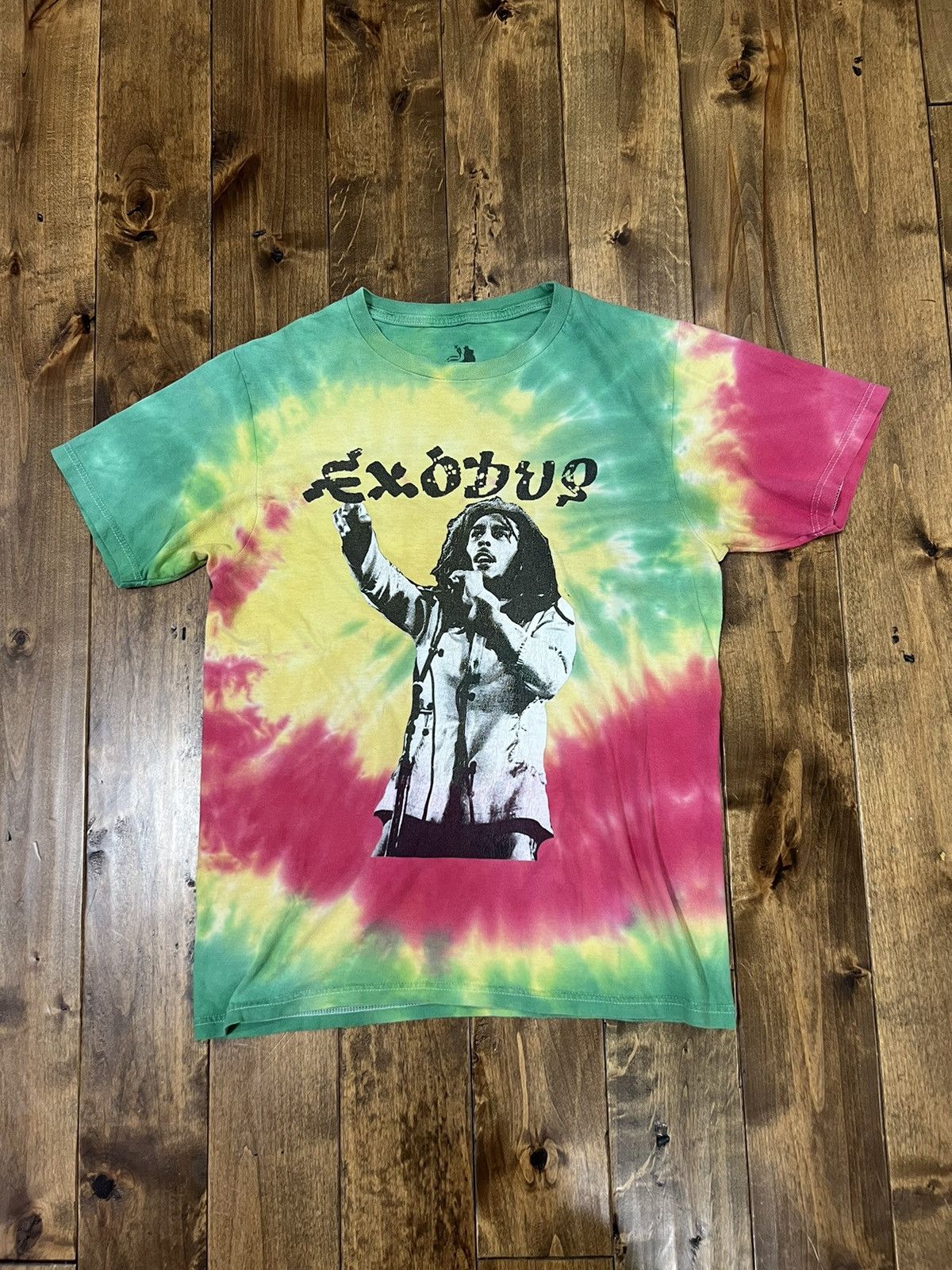 Bob Marley × Zion Rootswear Bob Marley & The Wailers Exodus World Tour Shirt Size US S / EU 44-46 / 1 - 1 Thumbnail
