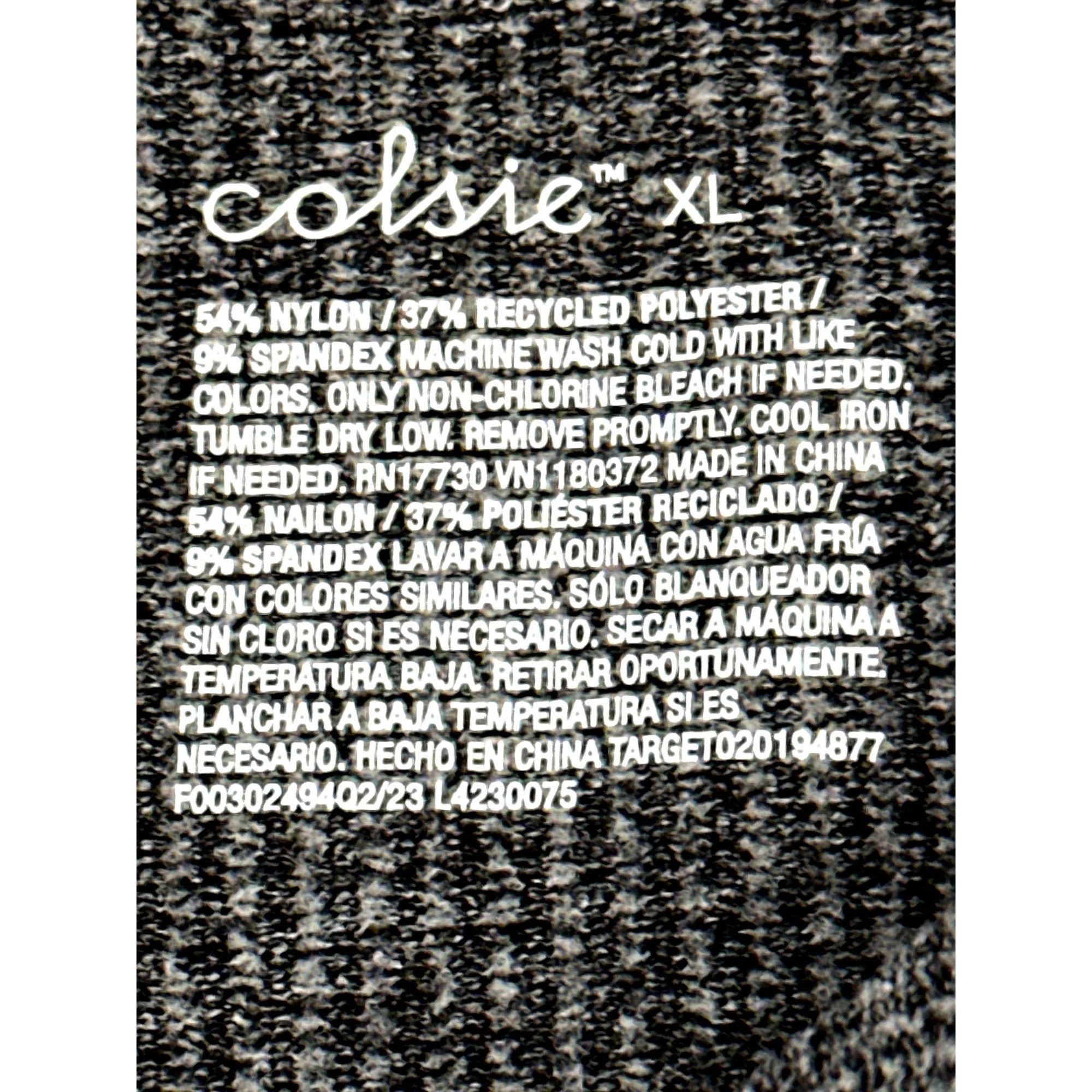 Other Colsie Gray Ribbed Knit Deep V Neck Cropped Tank Lounge Stre Size XL / US 12-14 / IT 48-50 - 7 Thumbnail