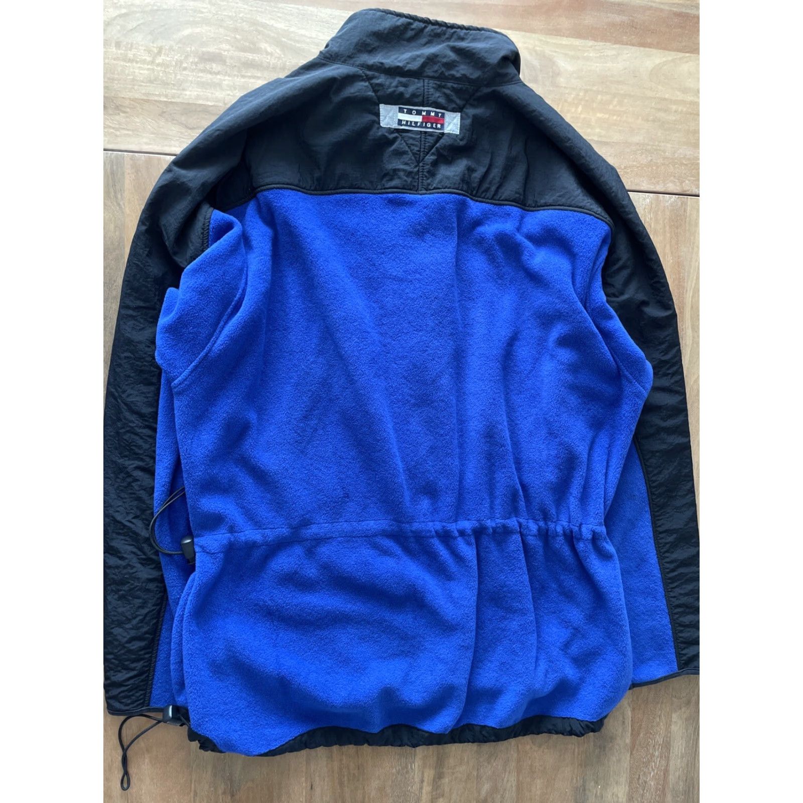Tommy Hilfiger VINTAGE Tommy Hilfiger Parka Jacket Mens XL Blue Fleece Pile Zip Stand-Up Collar 80s 90s Retro Hip Hop Designer Casual Travel Workwear casual Size US XL / EU 56 / 4 - 2 Thumbnail