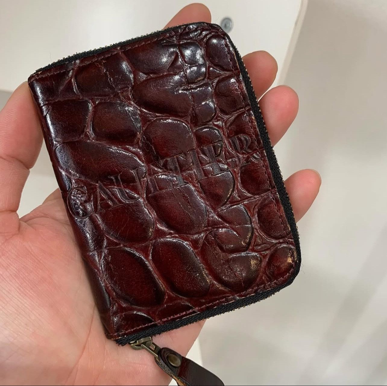 Jean Paul Gaultier Vintage Jean Paul Gaultier Embossed leather zip wallet Size ONE SIZE - 3 Thumbnail