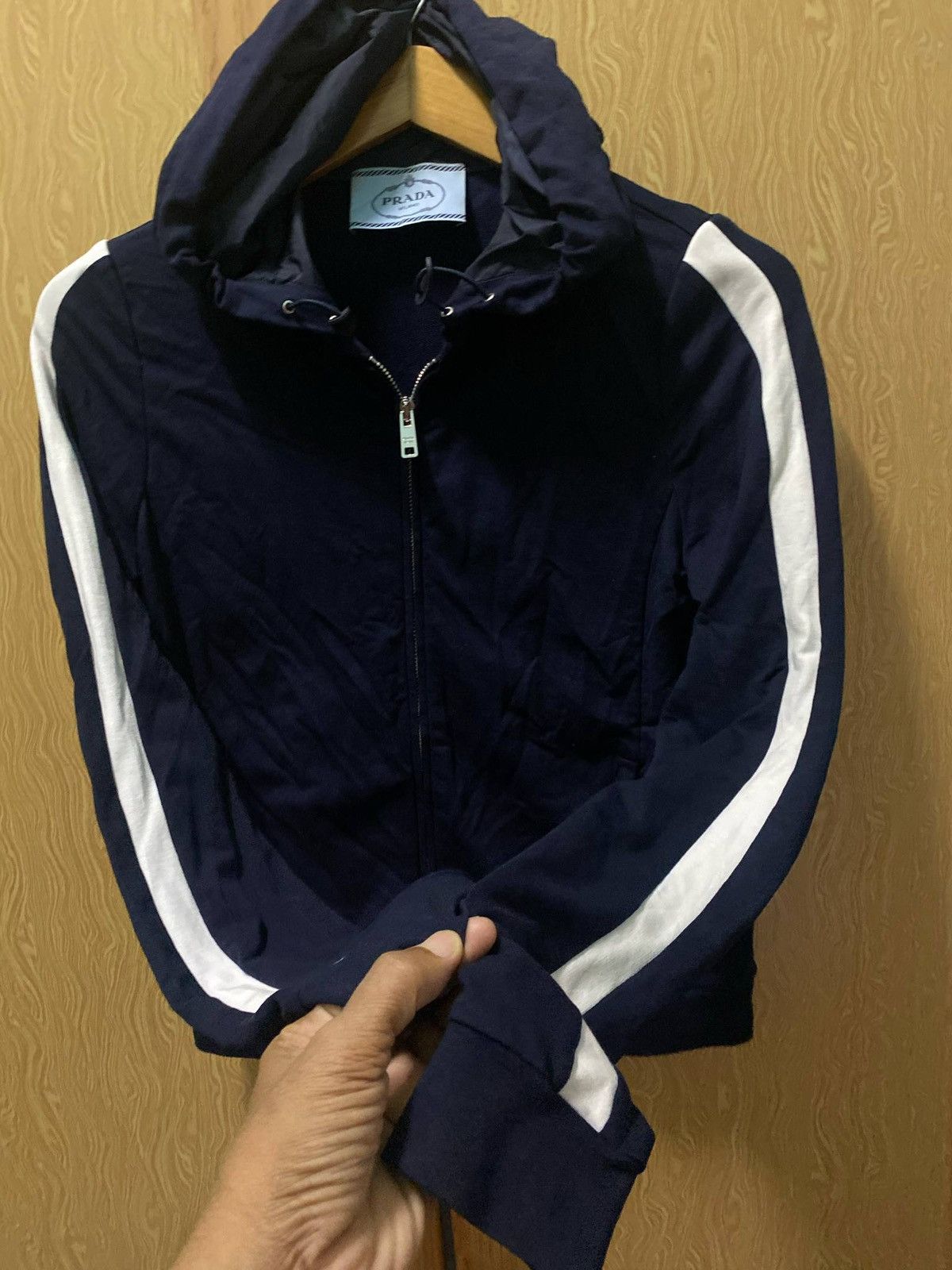 Japanese Brand × Prada Prada Sweater Hoodie Size M / US 6-8 / IT 42-44 - 20 Thumbnail