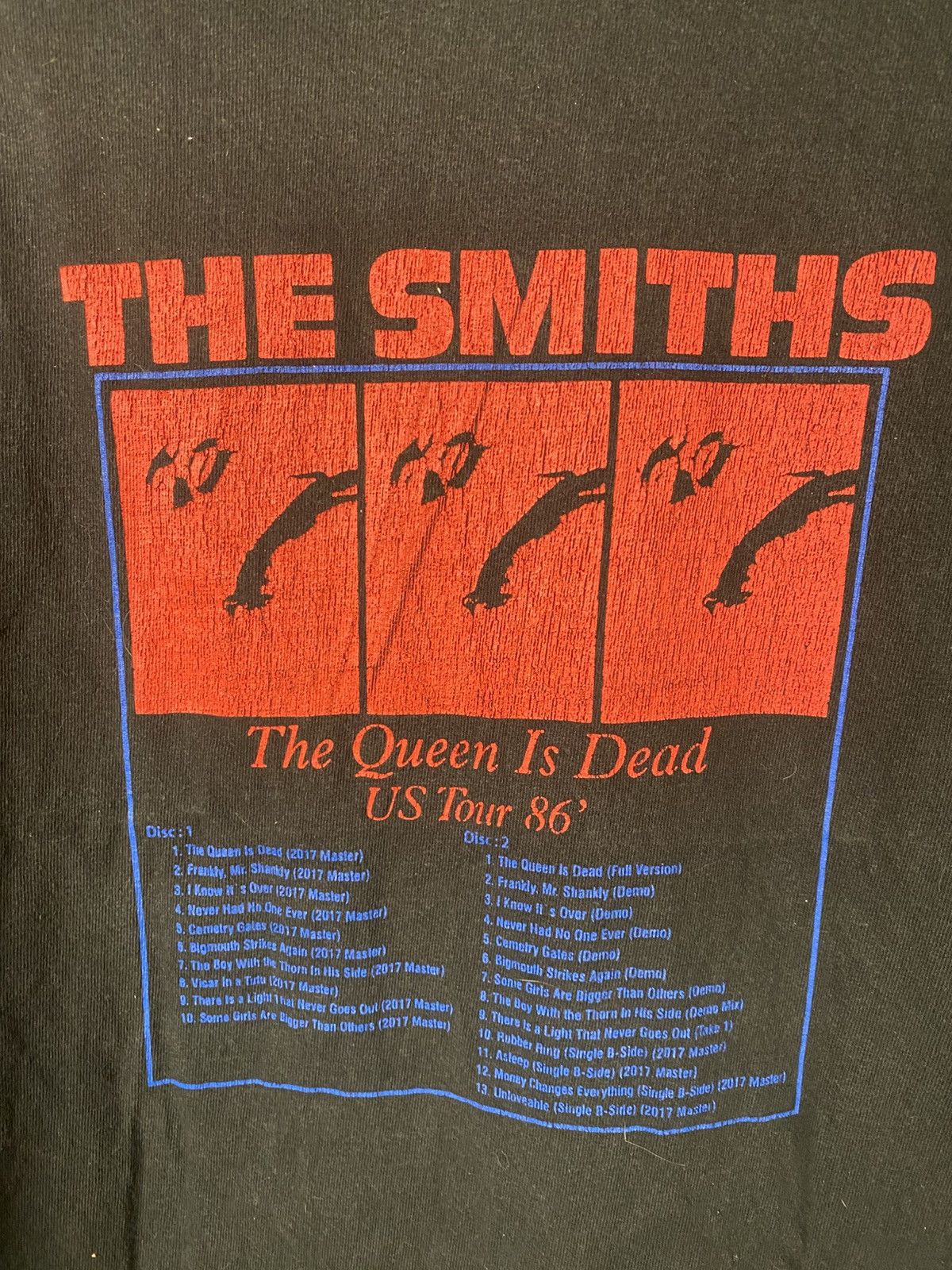 Band Tees THE SMITHS "The Queen Is Dead" Deluxe Edition Promo T-Shirt Size US XXL / EU 58 / 5 - 3 Thumbnail
