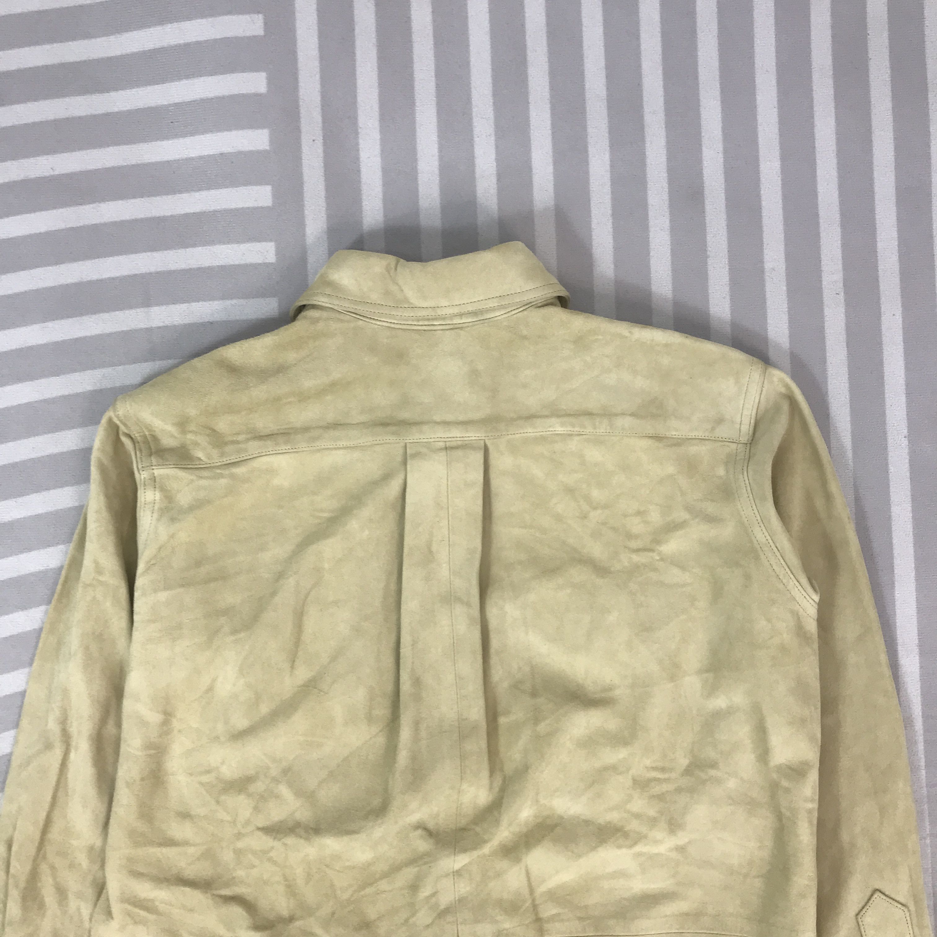 Ralph Lauren Vintage Ralph Lauren Leather polo shirt Size S / US 4 / IT 40 - 4 Thumbnail