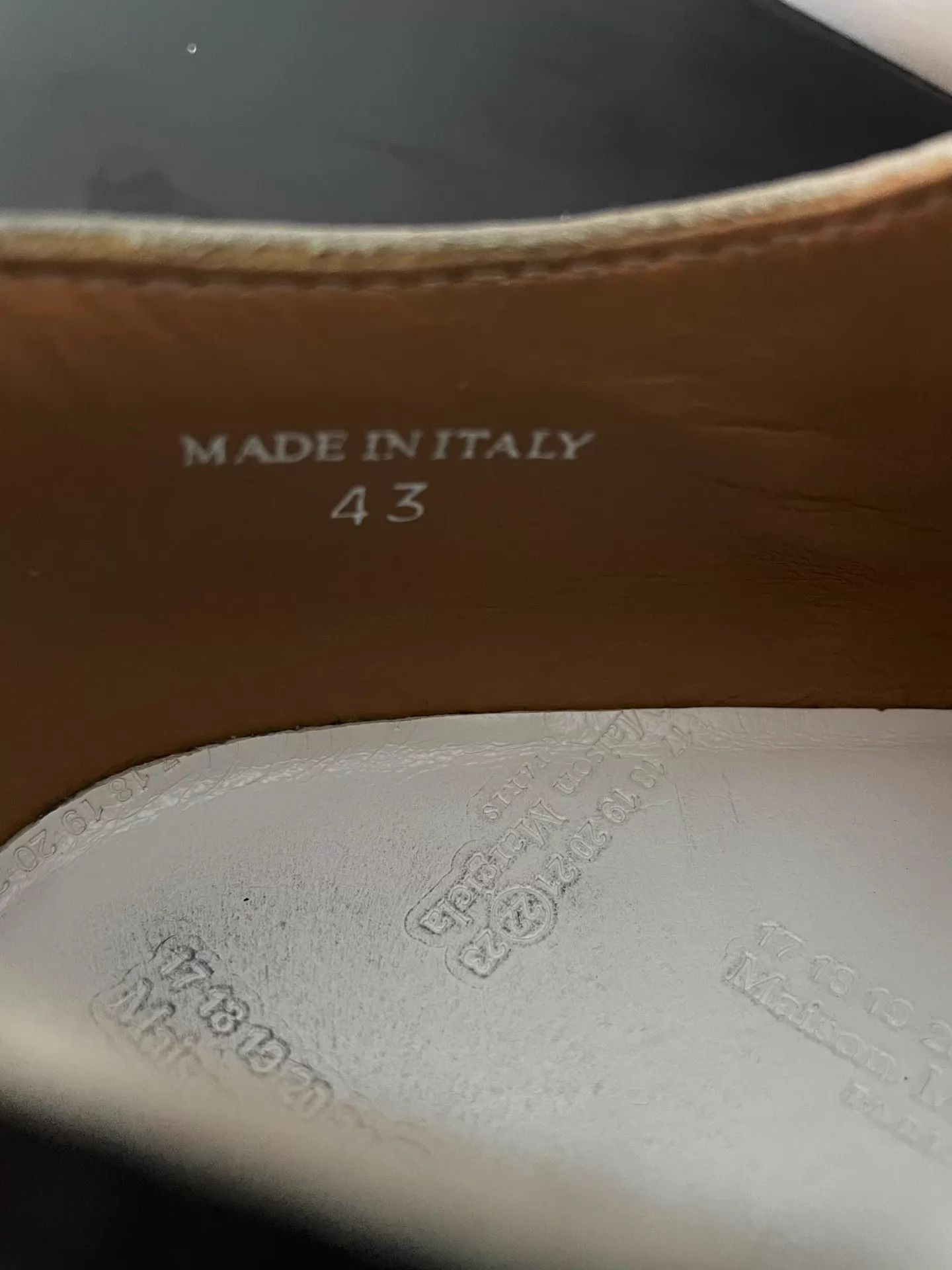 Maison Margiela Maison Margiela Vintage Dark Green Distressed Derby 43 Size US 10 / EU 43 - 6 Thumbnail