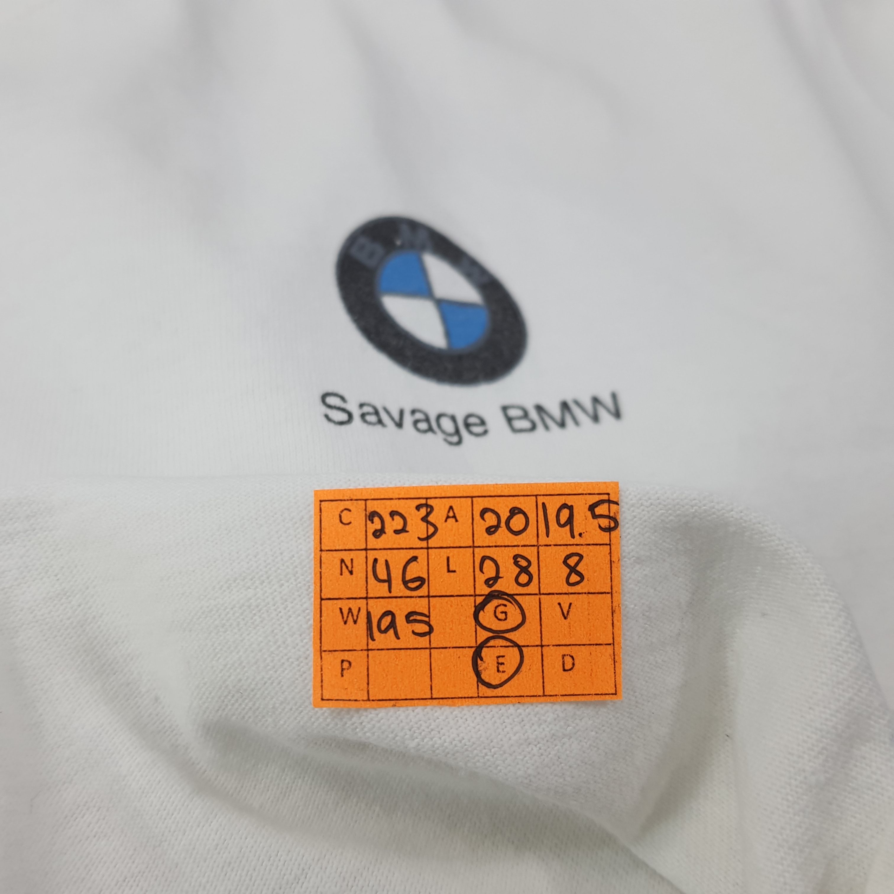 BMW Vintage Savage BMW Automobile Motorsports Tshirt C223N46 Size US M / EU 48-50 / 2 - 8 Thumbnail