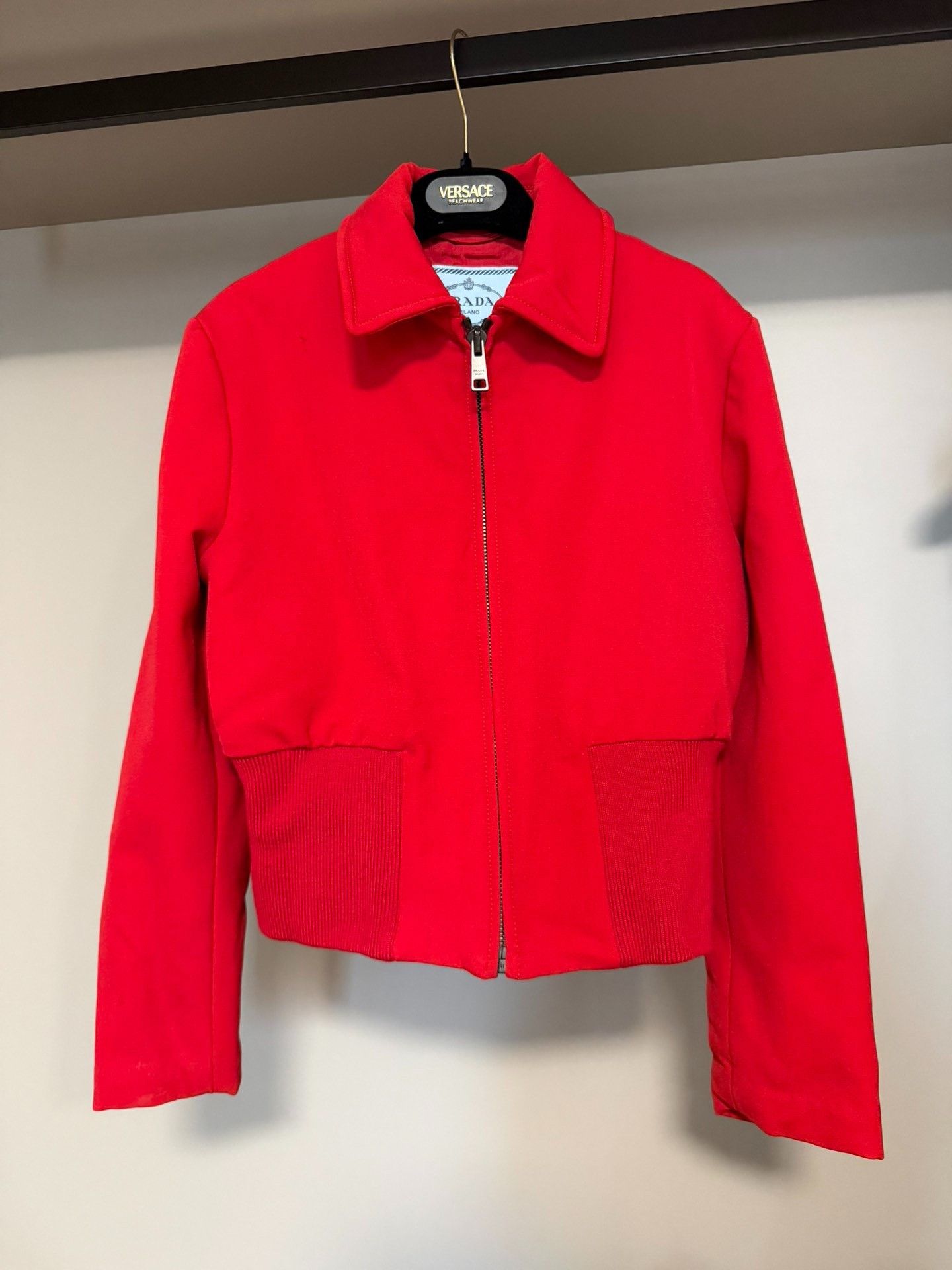 Prada Prada Runway Short Cotton Jacket Size S / US 4 / IT 40 - 1 Thumbnail