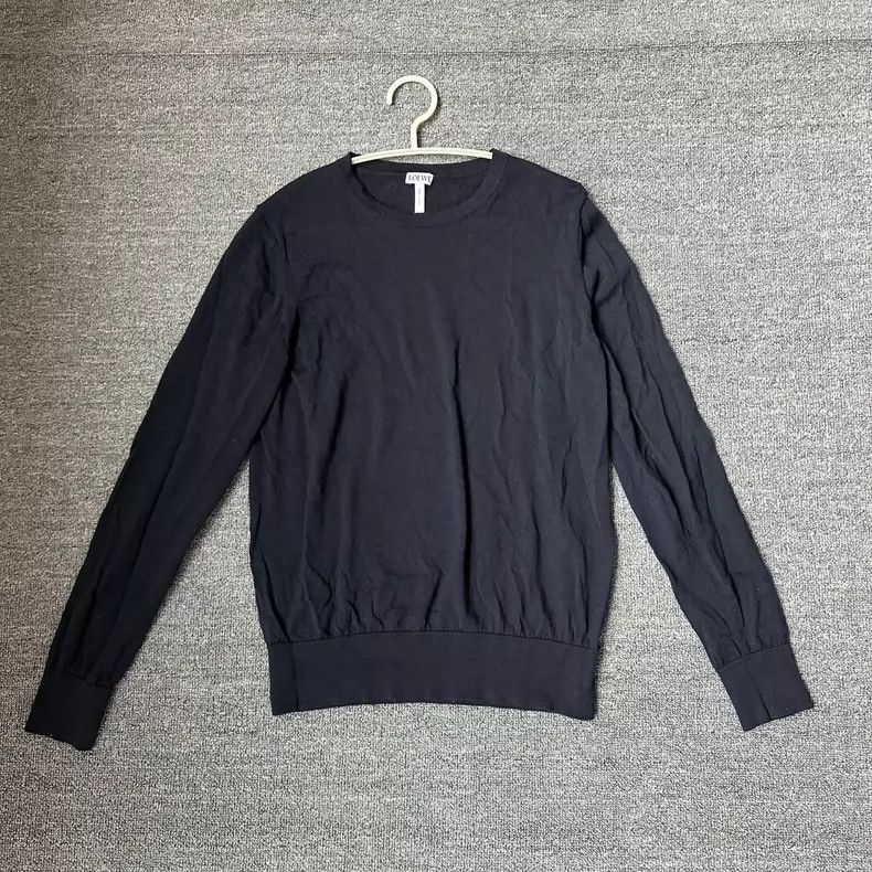 Loewe LOEWE Dark blue knit sweater Size US S / EU 44-46 / 1 - 1 Thumbnail