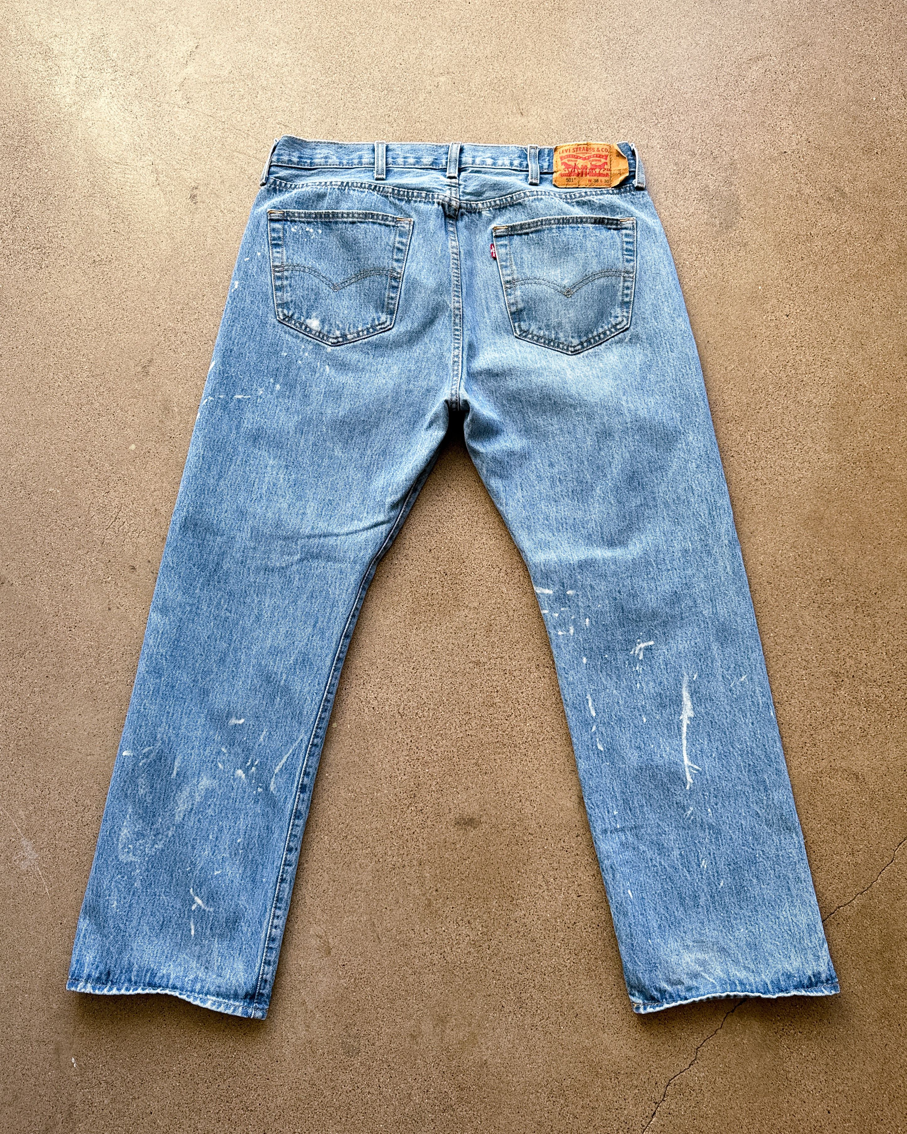 Levi's Levi's 501 Jeans Straight Leg Classic Button Fly Men's 38 Size US 38 / EU 54 - 6 Thumbnail