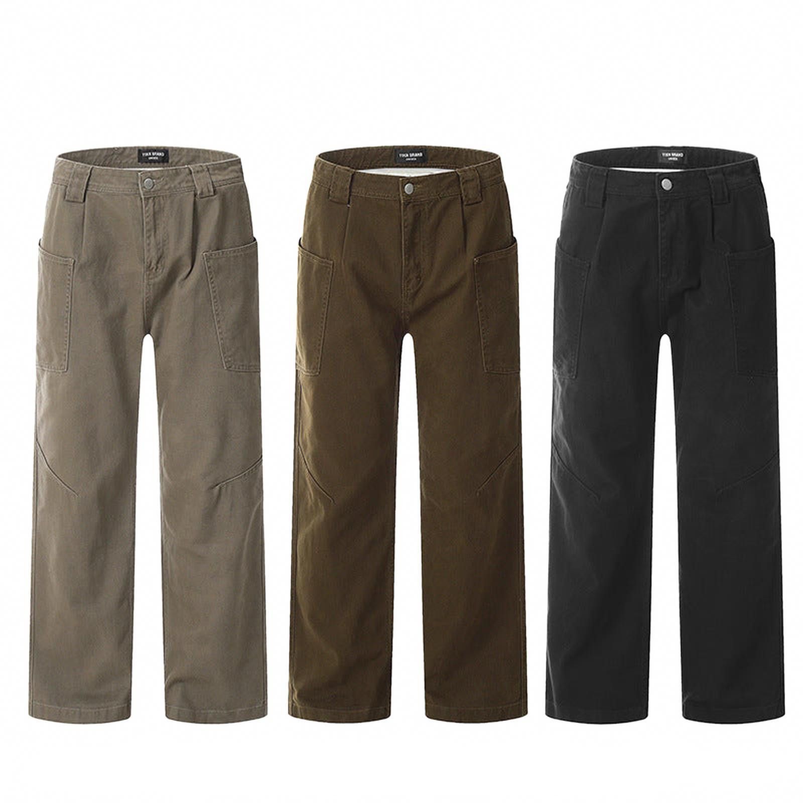 Japanese Brand Wide Leg Casual Pants, Loose Fit Trousers Size US 32 / EU 48 - 5 Thumbnail