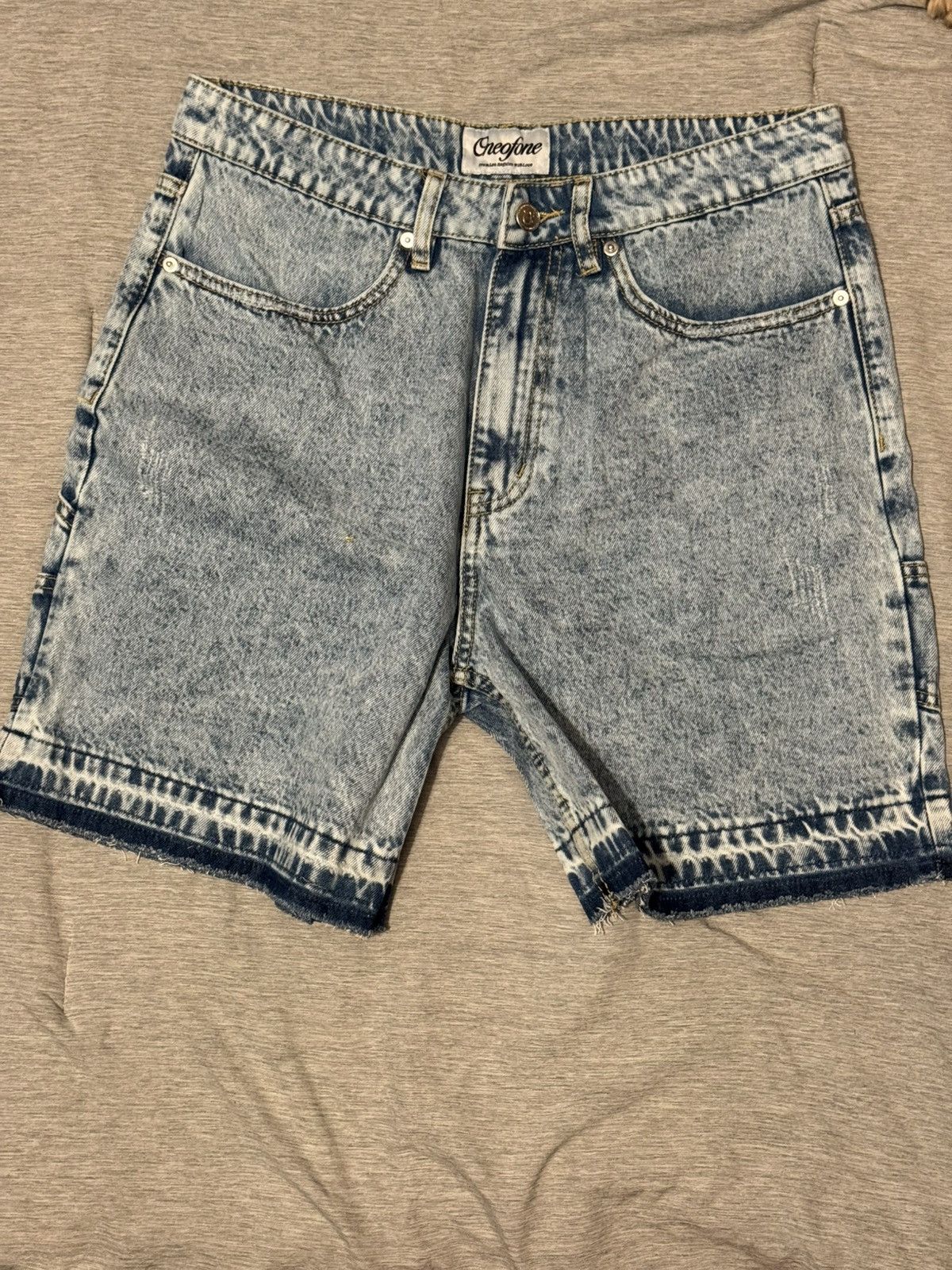 Vintage One of One Jean Shorts Size US 32 / EU 48 - 1 Thumbnail