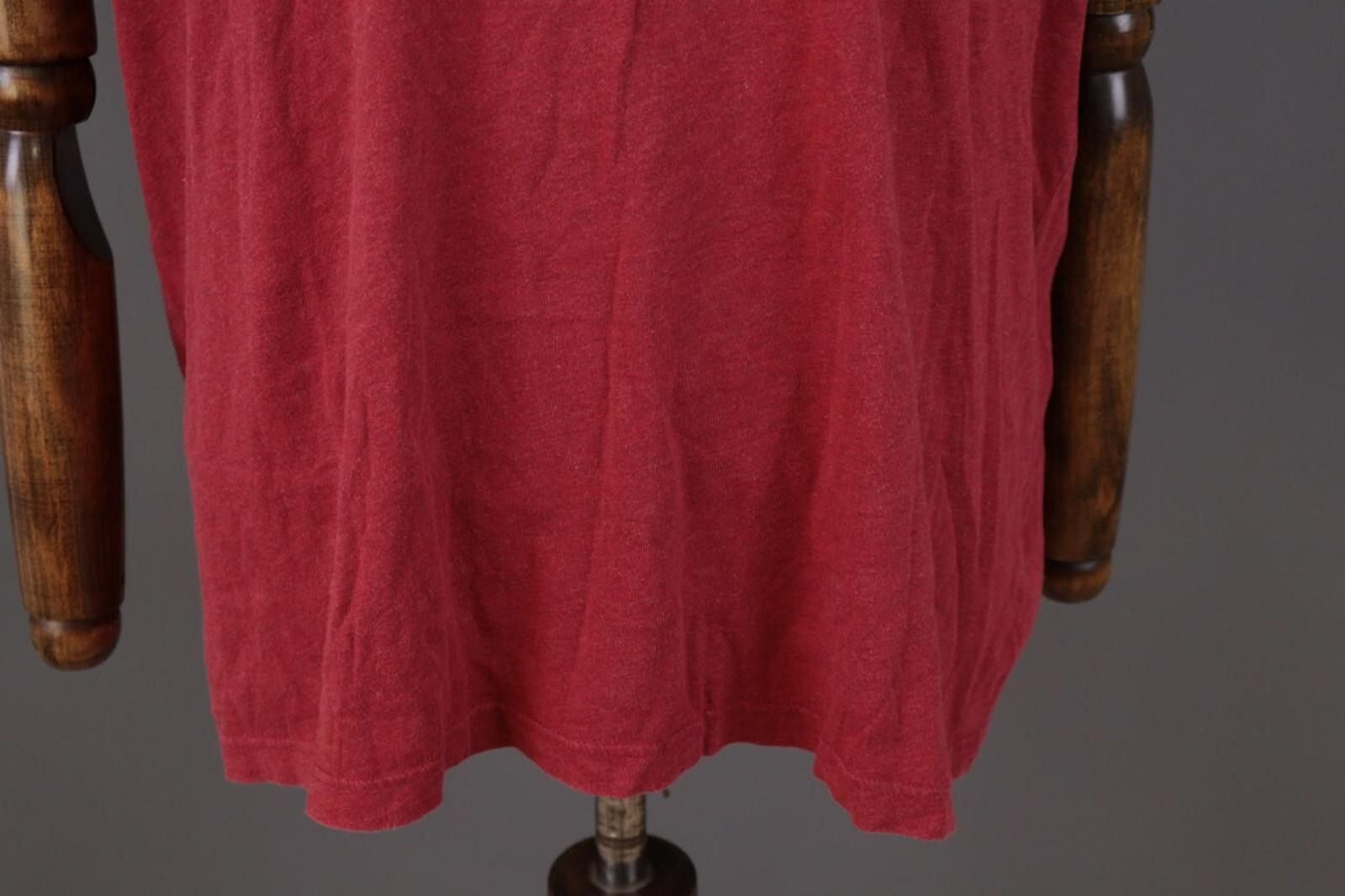 Lacoste Lacoste Red Crew Neck Short Sleeve T-Shirt Size 8 / 3XL Size US XXL / EU 58 / 5 - 3 Thumbnail