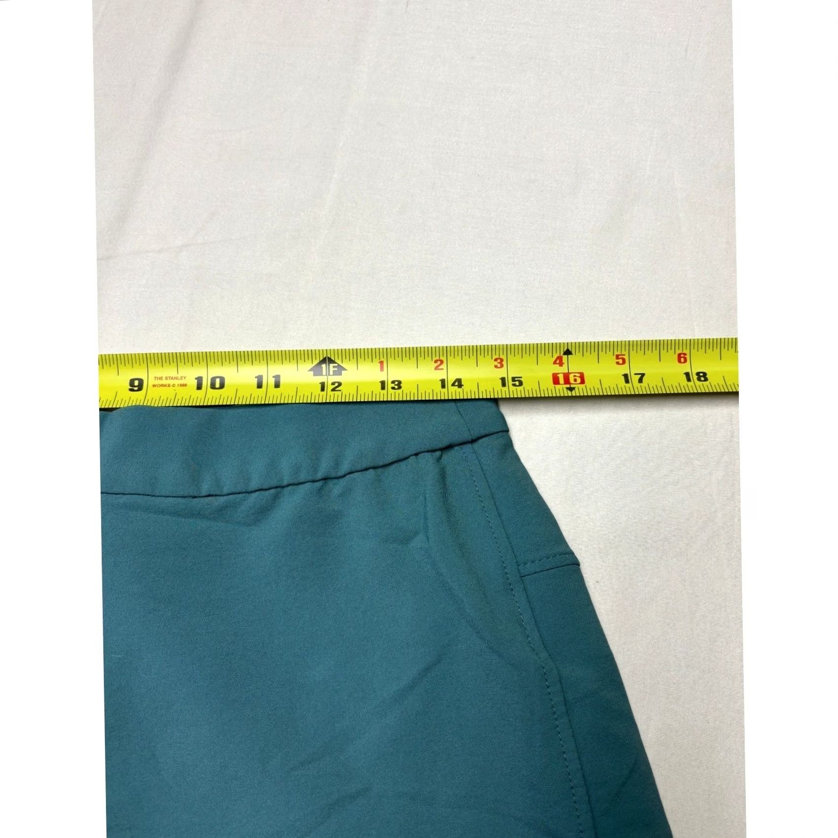 Vintage Tracksmith New England Mens Running Shorts Teal Blue M W30 L8 Performance Size US 31 - 7 Thumbnail