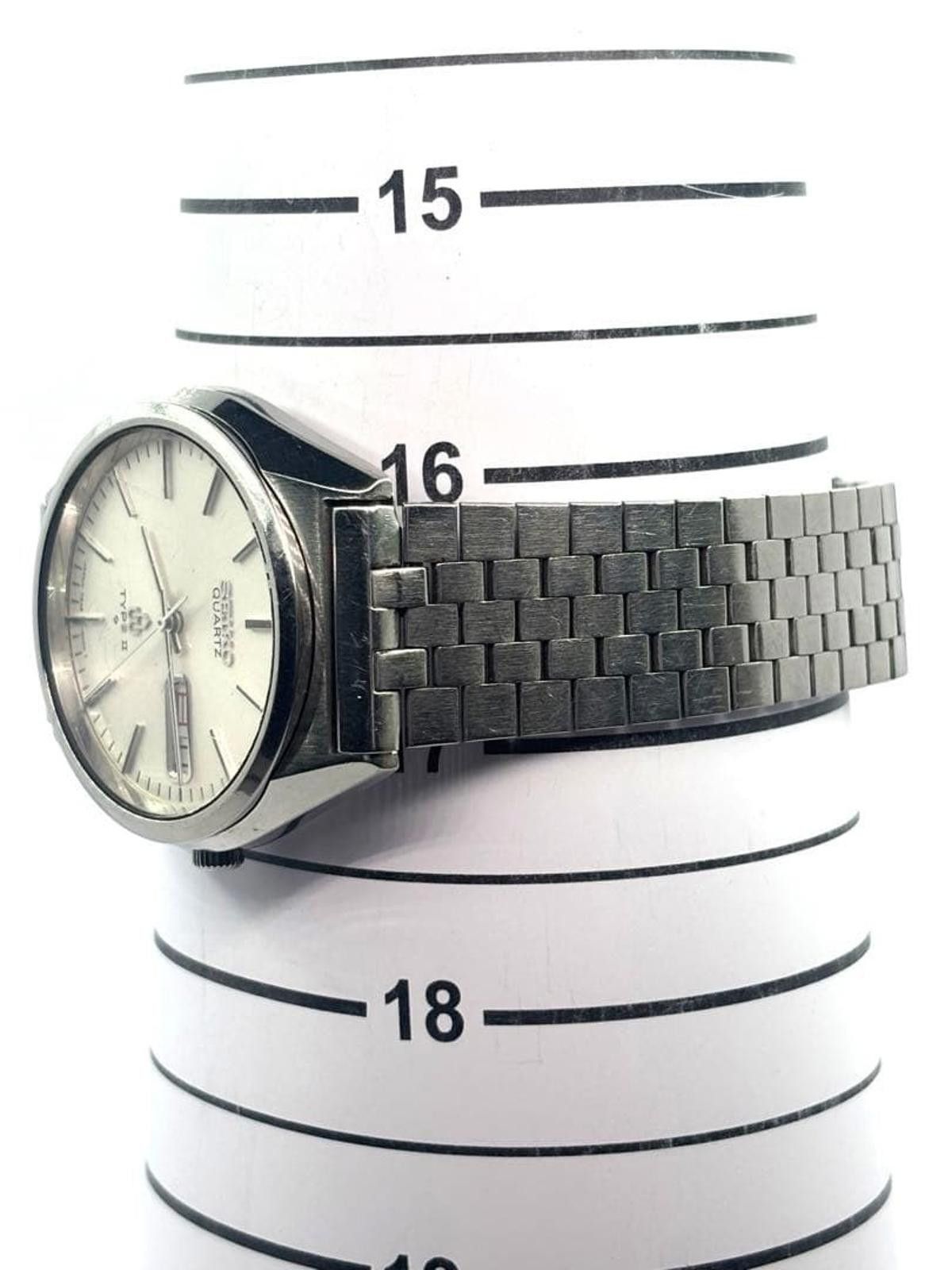 Seiko Seiko - Quartz Type II Men's Watch with Date Display Size ONE SIZE - 8 Thumbnail