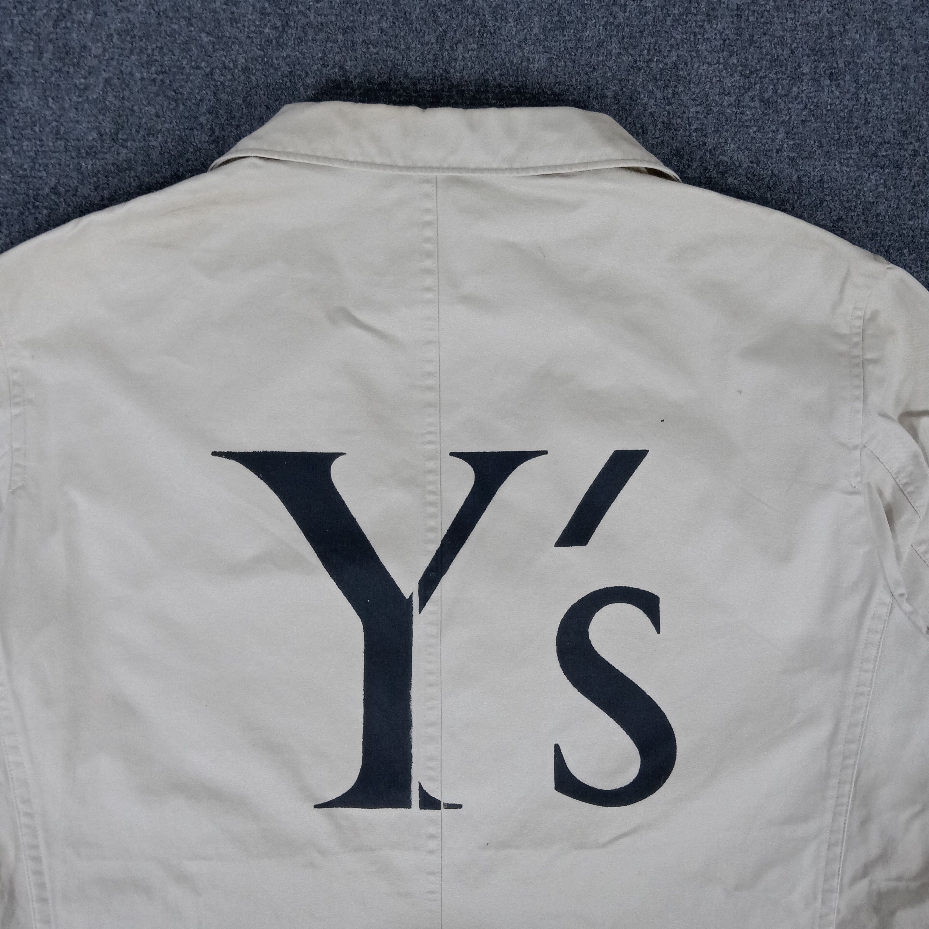 Vintage × Y's × Yohji Yamamoto Y'S For Men by Yohji Yamamoto Japanese Brand Jacket Size 34R - 2 Thumbnail
