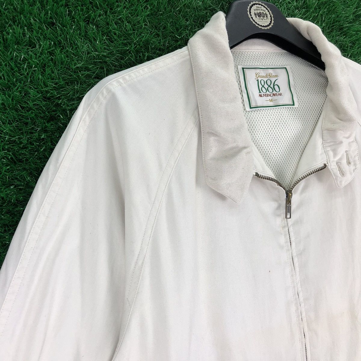 Japanese Brand Vintage 80's Munsingwear Casual Work Zipper Jacket Size US M / EU 48-50 / 2 - 2 Thumbnail