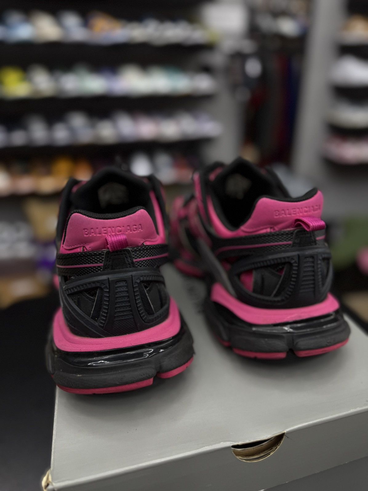 Balenciaga Balenciaga Men’s Track 2 Pink 12US/45EU $1000 Retail Size US 12 / EU 45 - 14 Thumbnail