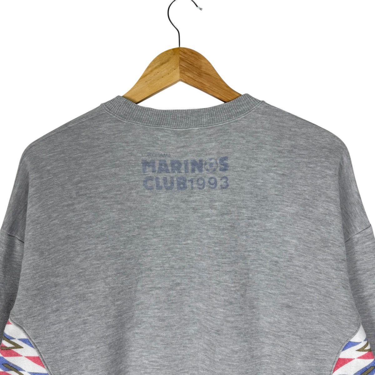 Adidas ☀️90s ADIDAS YOKOHAMA MARINOS J LEAGUE SWEATSHIRT Size US L / EU 52-54 / 3 - 7 Thumbnail