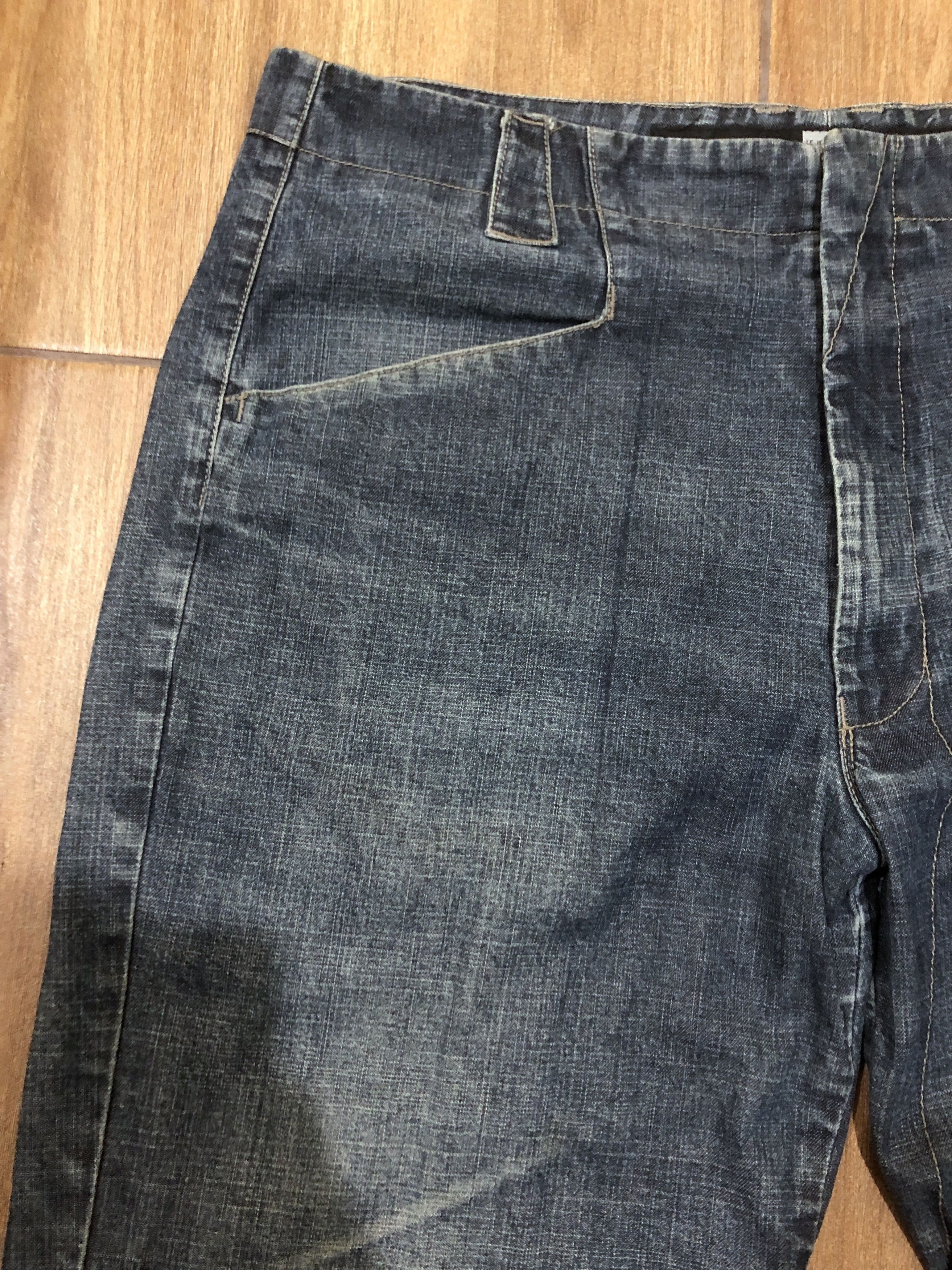 Marithe + Francois Girbaud Archival Marithé François Girbaud Multi-Pocket Shuttle Denim Size US 38 / EU 54 - 3 Thumbnail