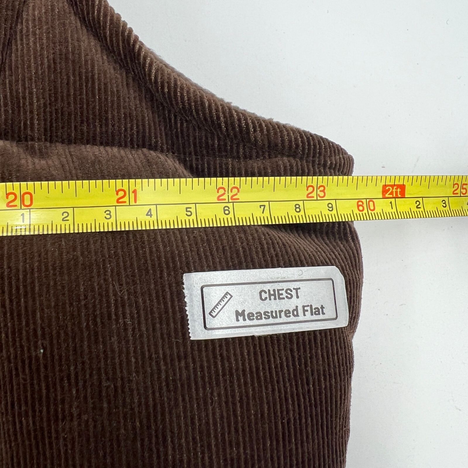 Gap Vintage Y2K GAP Corduroy Down Puffer Vest Brown Size XL / US 12-14 / IT 48-50 - 5 Thumbnail