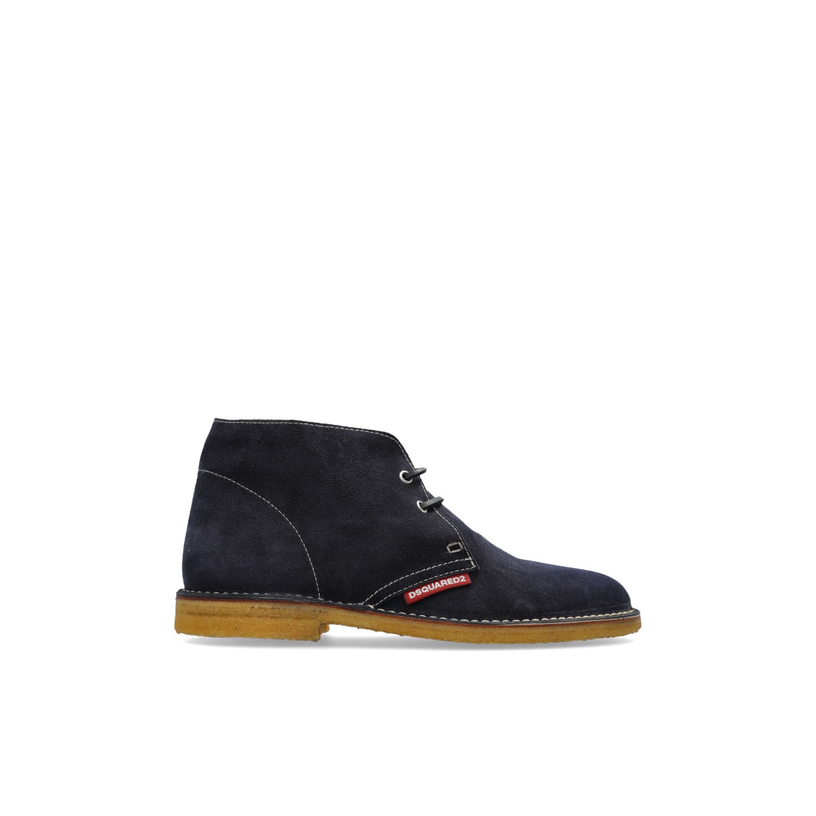 Dsquared2 DSQUARED2 Navy Blue Suede Ankle Boots New & Authentic (Men's Size US 9.5 / EU 42-43 - 1 Thumbnail