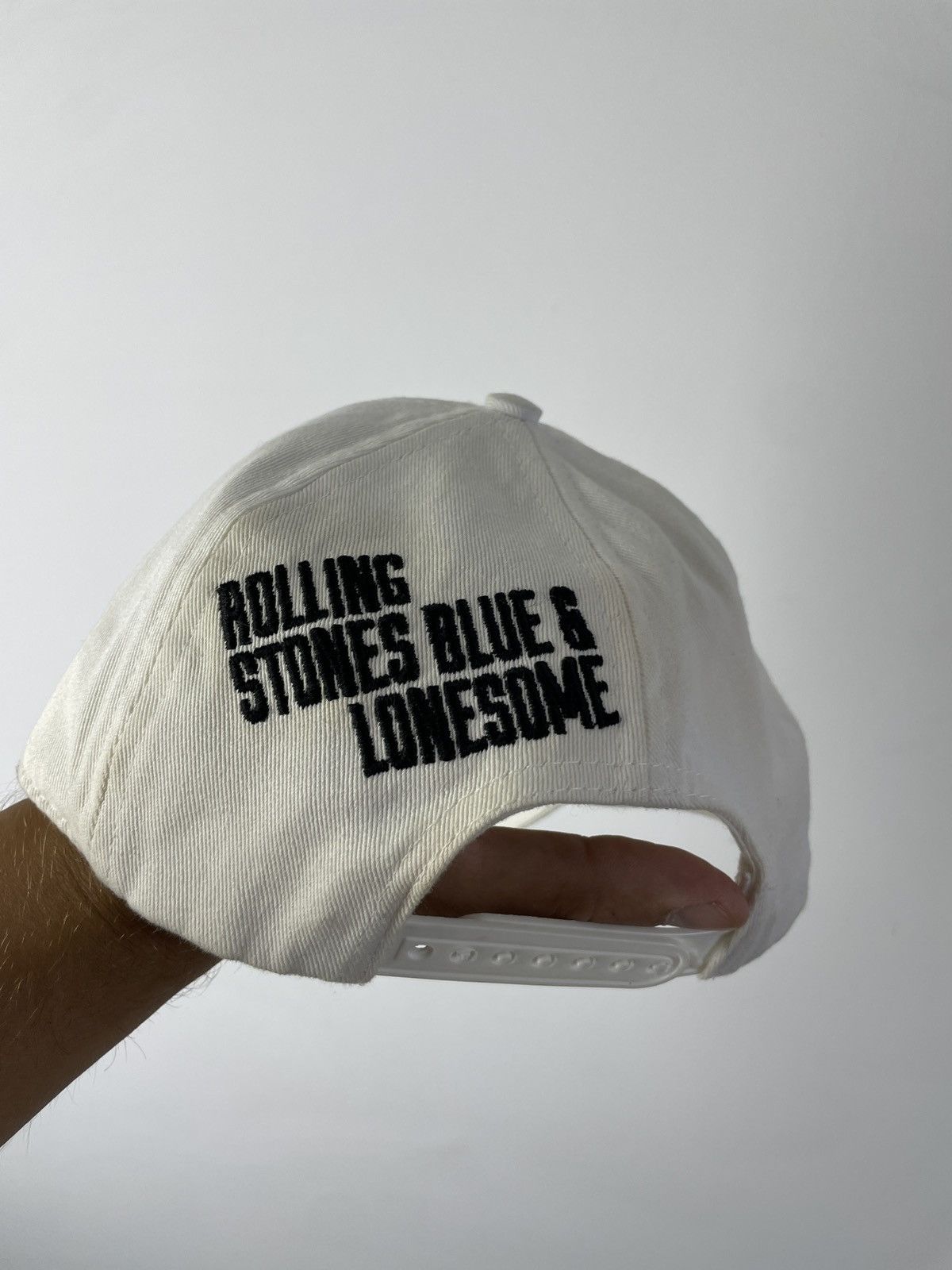 Other Vintage Rolling Stones Cap hat Blue Lonesome Size ONE SIZE - 7 Thumbnail