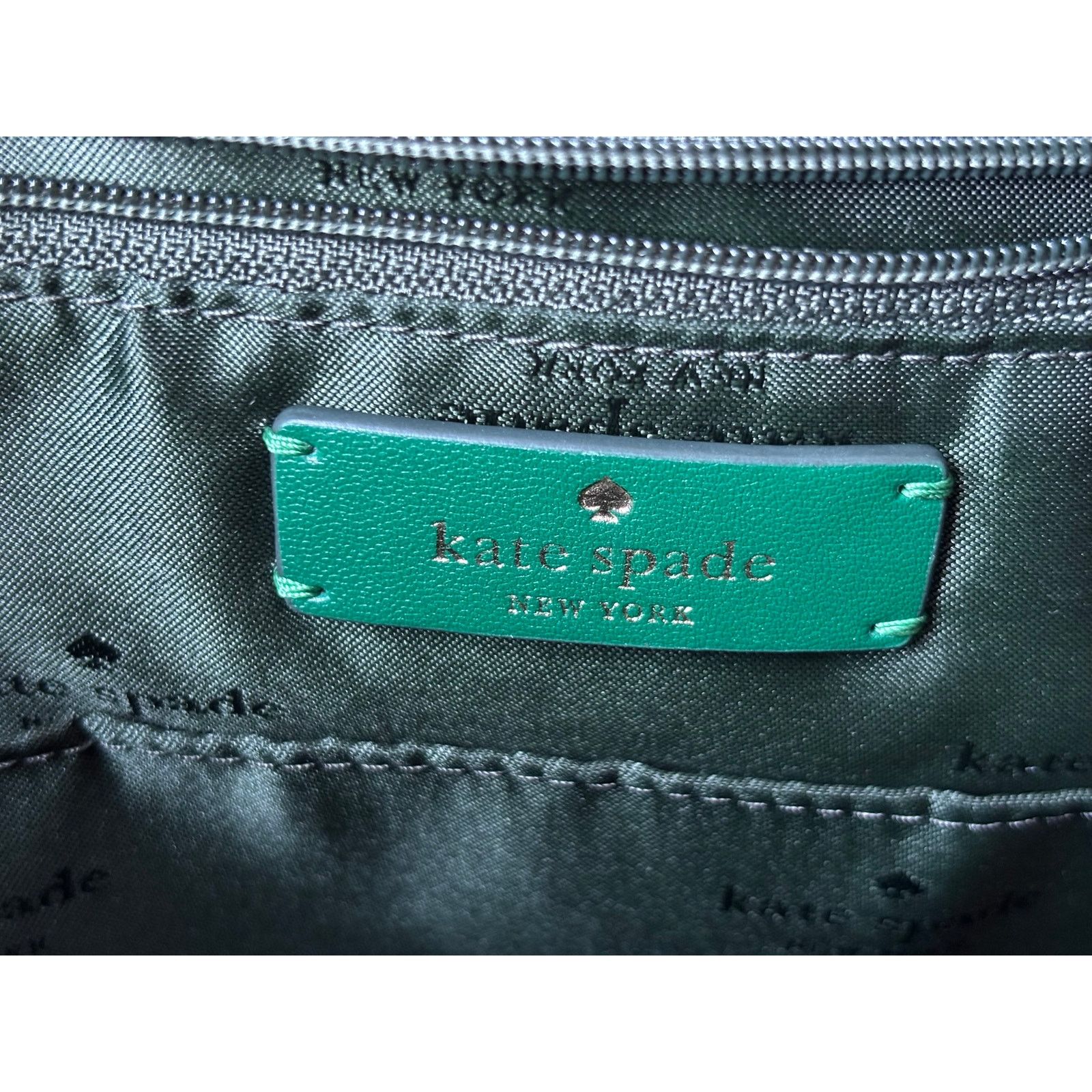 Kate Spade Kate Spade Chelsea Convertible Backpack Green Nylon Tote Size ONE SIZE - 7 Thumbnail