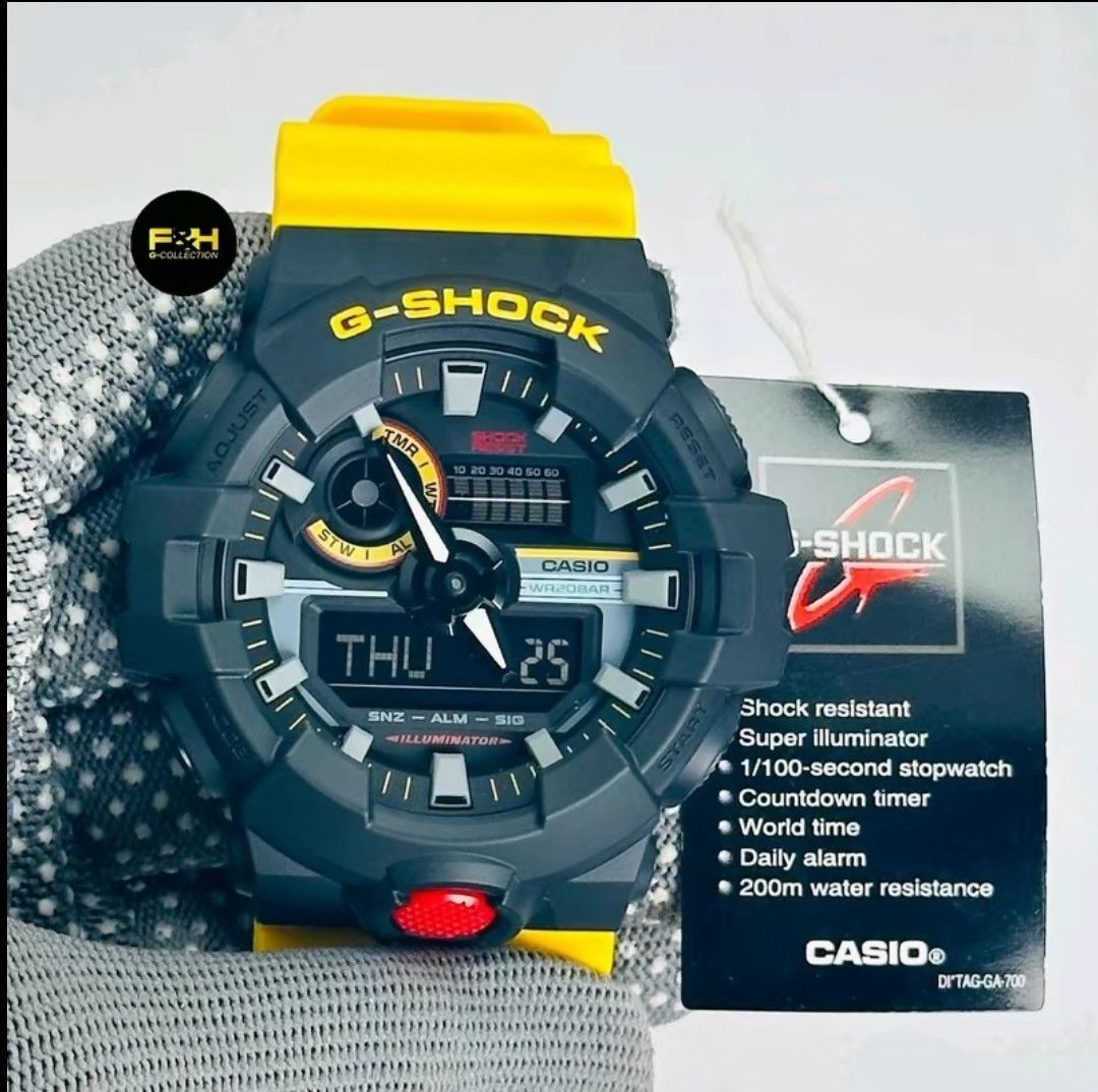 Casio × G Shock Casio G Shock GA-700MT-1A9 Size ONE SIZE - 3 Thumbnail
