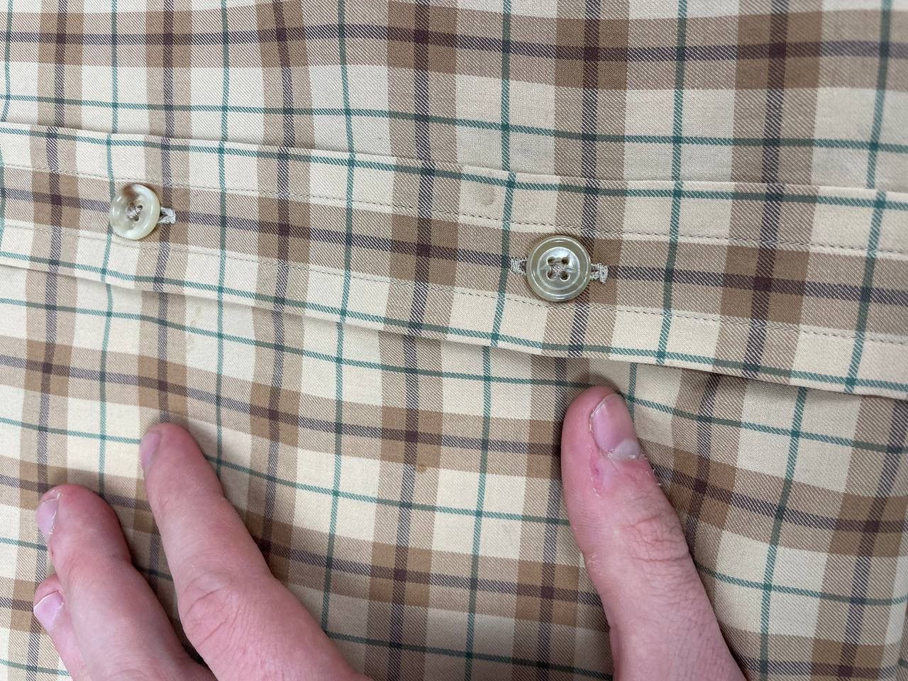 Ralph Lauren Purple Label Polo Ralph Lauren Purple Label Shirt Button Up Check Size US XL / EU 56 / 4 - 6 Thumbnail