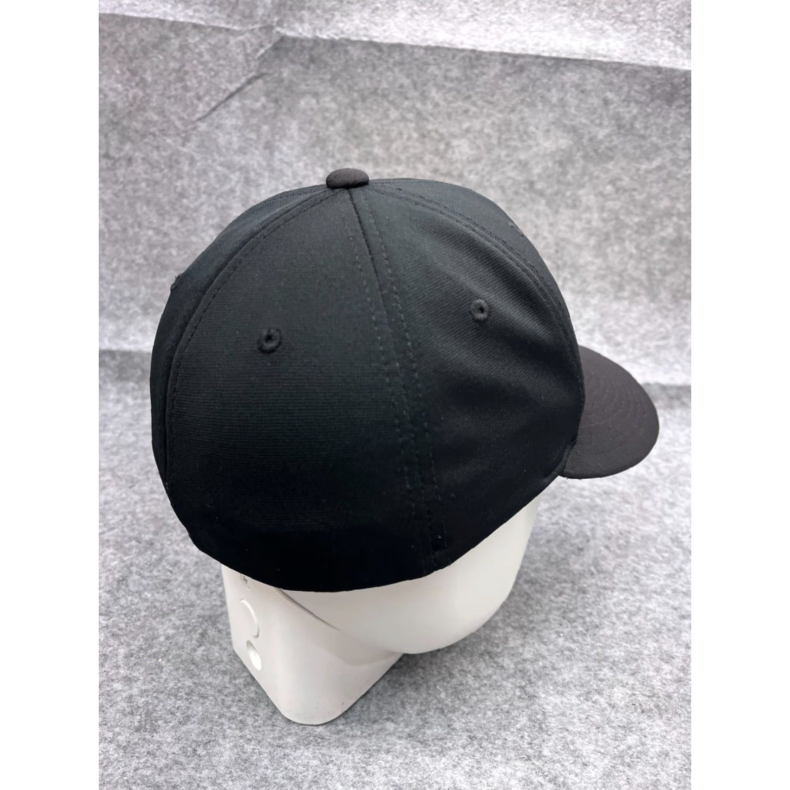 Vintage Richardson Hat Cap Fitted Adult Medium Black Polyester Embroidered K Logo Baseball Cap Mens Size ONE SIZE - 7 Thumbnail