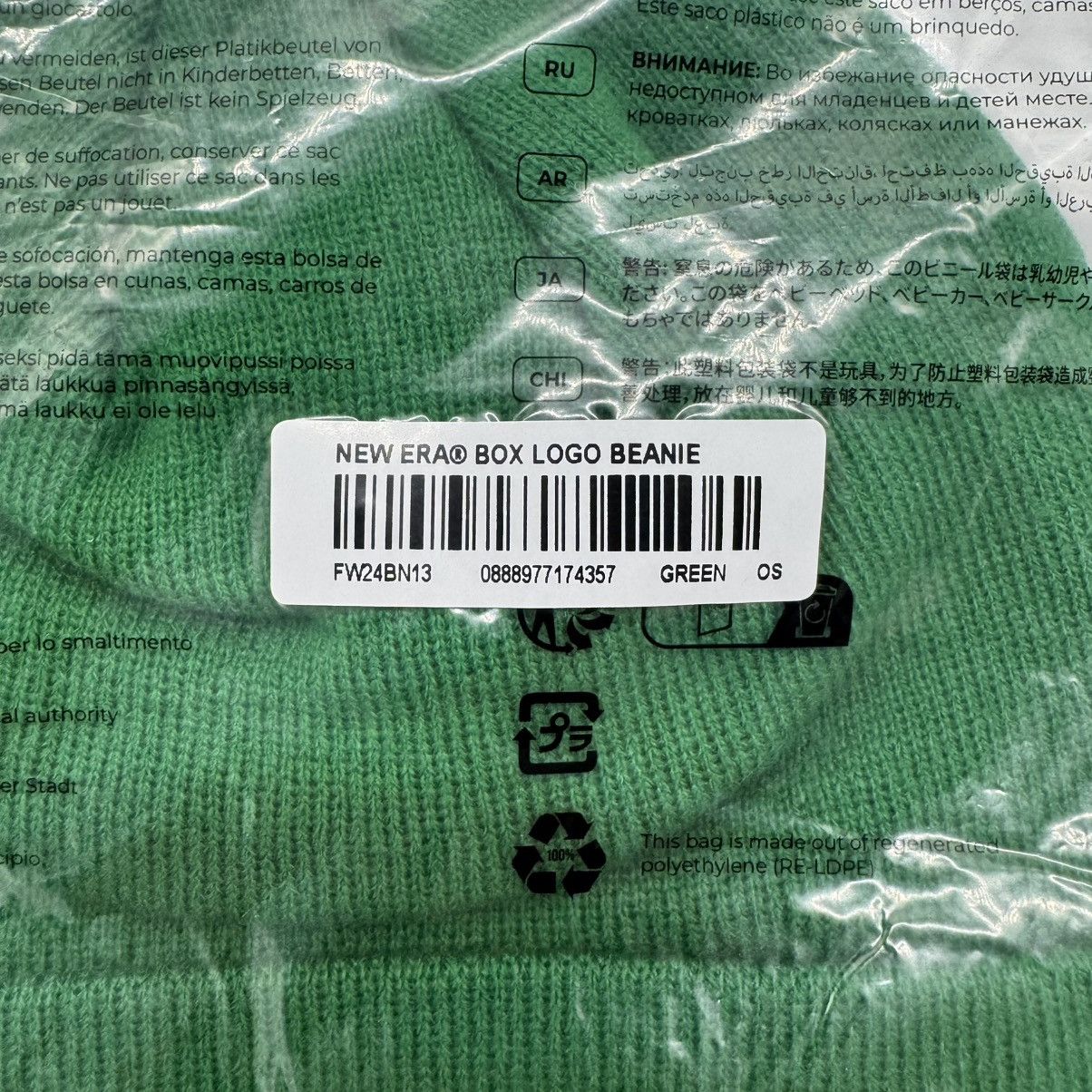 Supreme Supreme New Era Box Logo Beanie (FW24) Green Size ONE SIZE - 3 Thumbnail