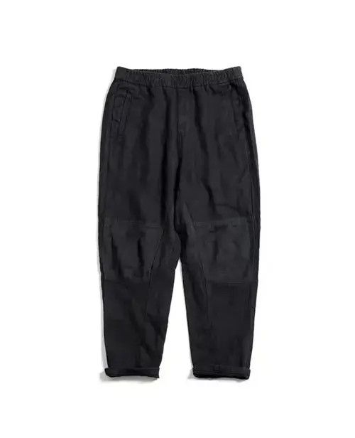 Jean 20SS Indigo Union Japan Black Patchwork Pants Size US 34 / EU 50 - 1 Thumbnail