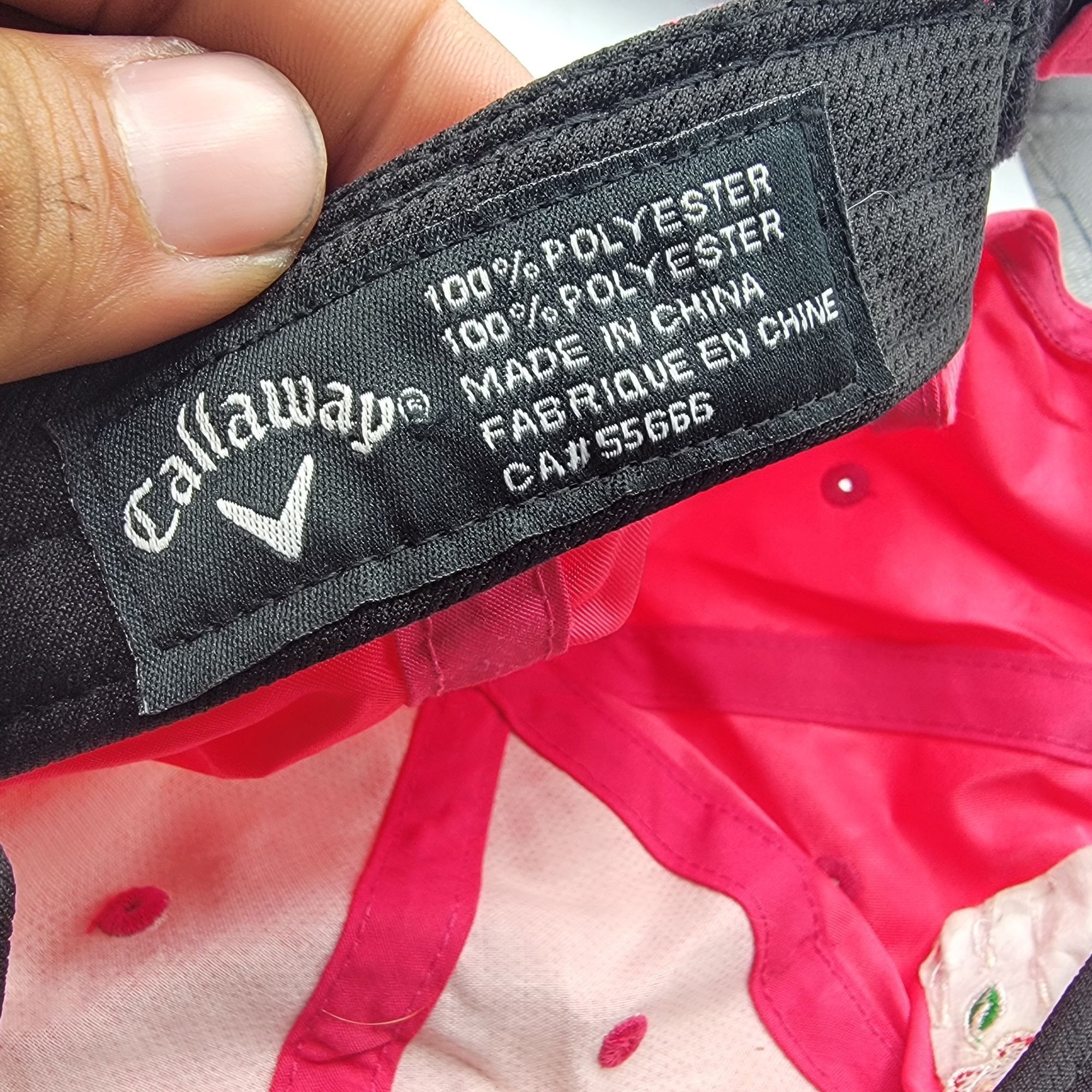 Callaway Callaway Chrome Soft XR Odyssey Big Bertha Womens Pink Hat C Size ONE SIZE - 5 Thumbnail