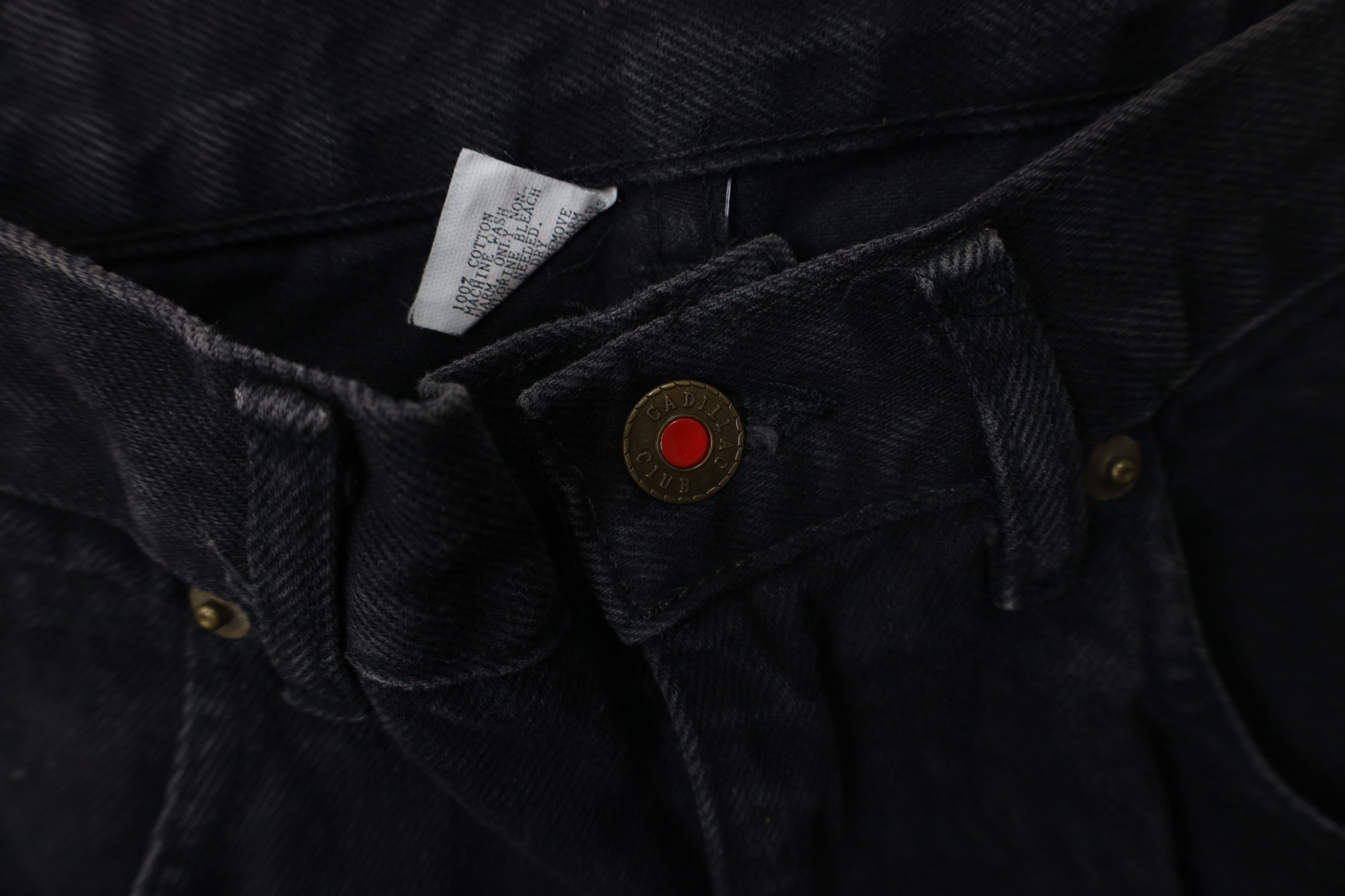 Cadillac Deadstock Vintage 80s 90s Cadillac Straight Leg Jeans USA Size US 30 / EU 46 - 6 Thumbnail