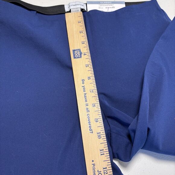 Liz Claiborne Liz Claiborne Classic Women's Pants Blue 6 Mid-rise Pull On Size 28" / US 6 / IT 42 - 11 Thumbnail