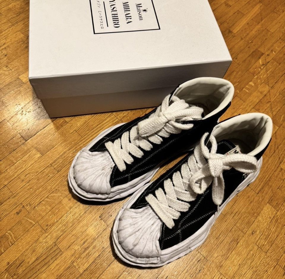 Maison MIHARA YASUHIRO maison mihara yasuhiro high top Size US 12 / EU 45 - 3 Thumbnail