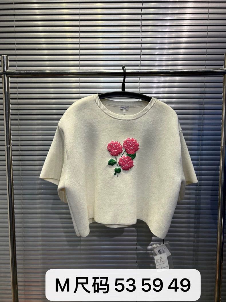 Loewe LOEWE Knitted short sleeves Size M / US 6-8 / IT 42-44 - 1 Thumbnail