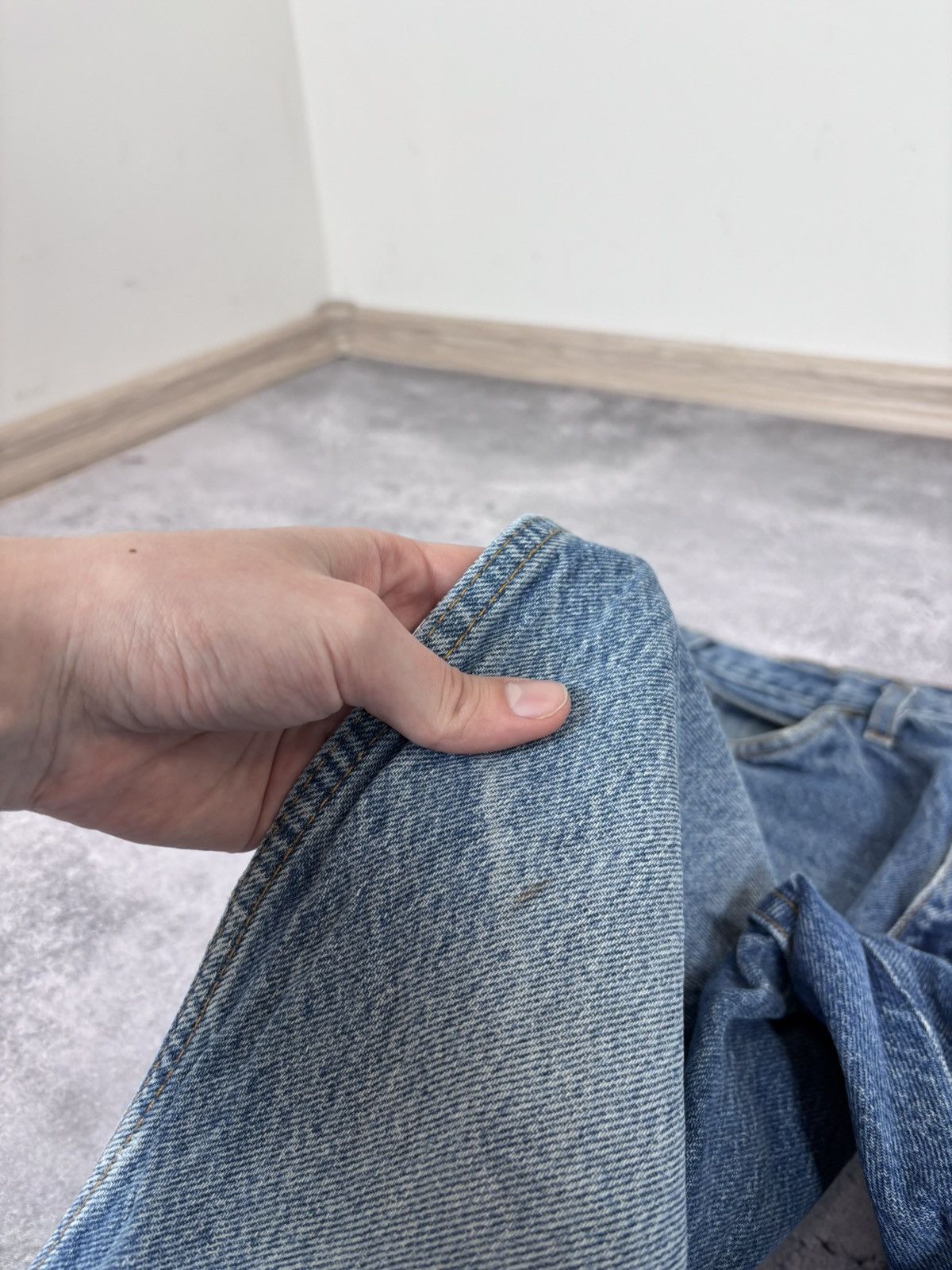Dickies Vintage Dickies Faded Blue Denim Jeans USA Workwear Hype Size US 32 / EU 48 - 14 Thumbnail