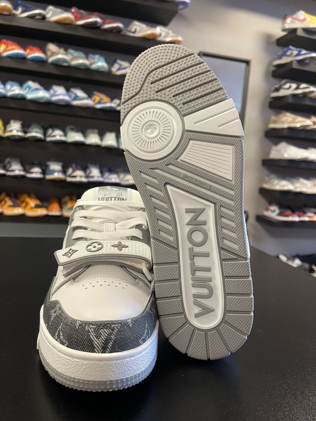 Louis Vuitton Size 5UK/6US - Louis Vuitton Trainer Grey Brand New 1ADF0Y Size US 6 / EU 39 - 10 Thumbnail