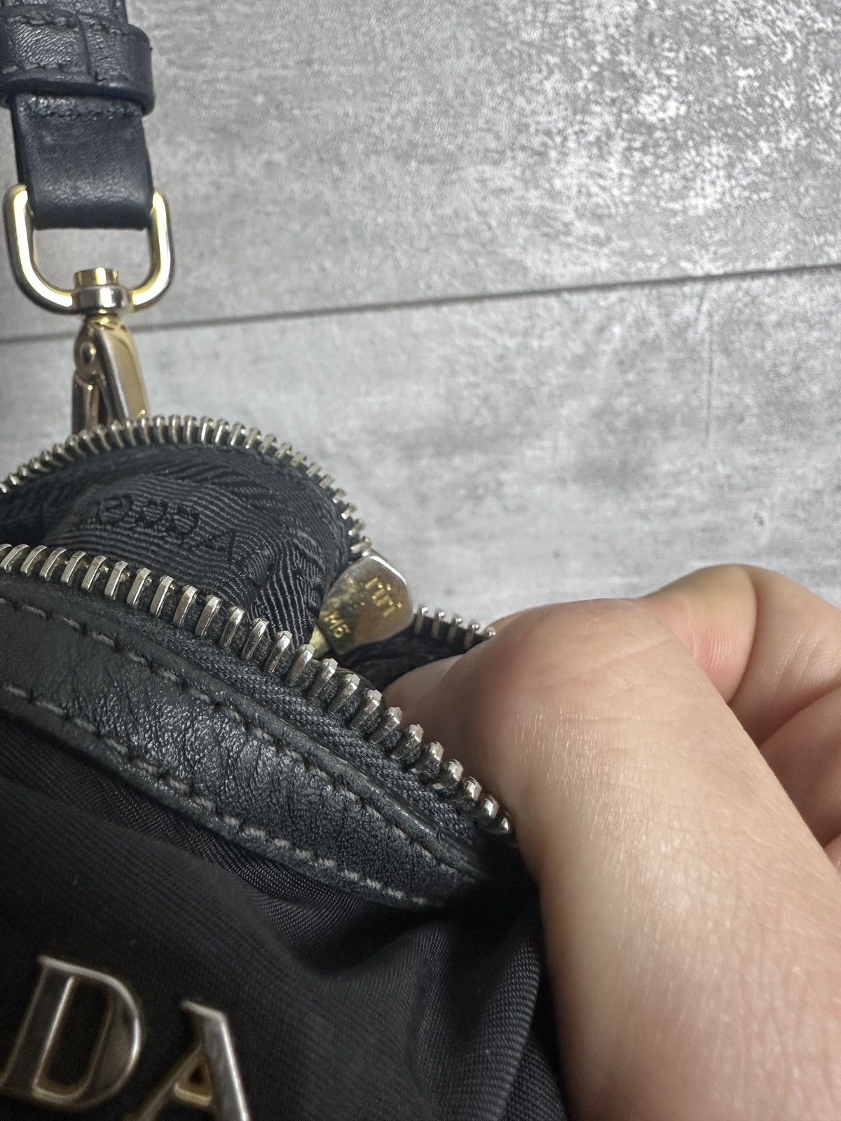 Prada Prada Nylon Shoulder Bag Designer Luxury Size ONE SIZE - 16 Thumbnail