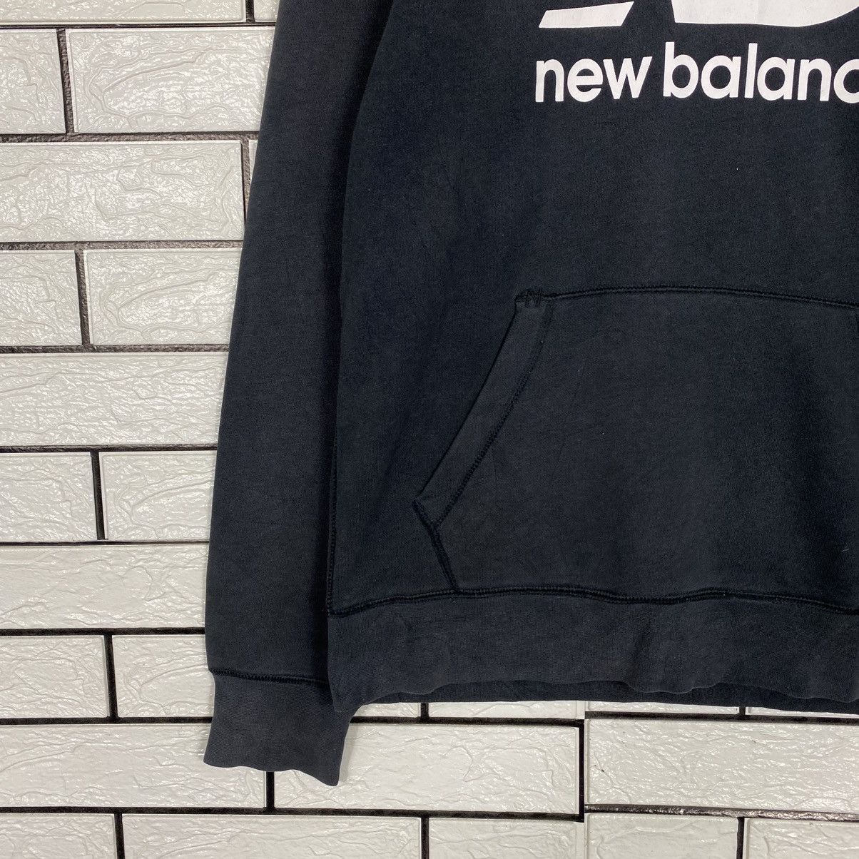 Japanese Brand Vintage Sweatshirt Hoodie New Balance Big Logo Size US M / EU 48-50 / 2 - 5 Thumbnail