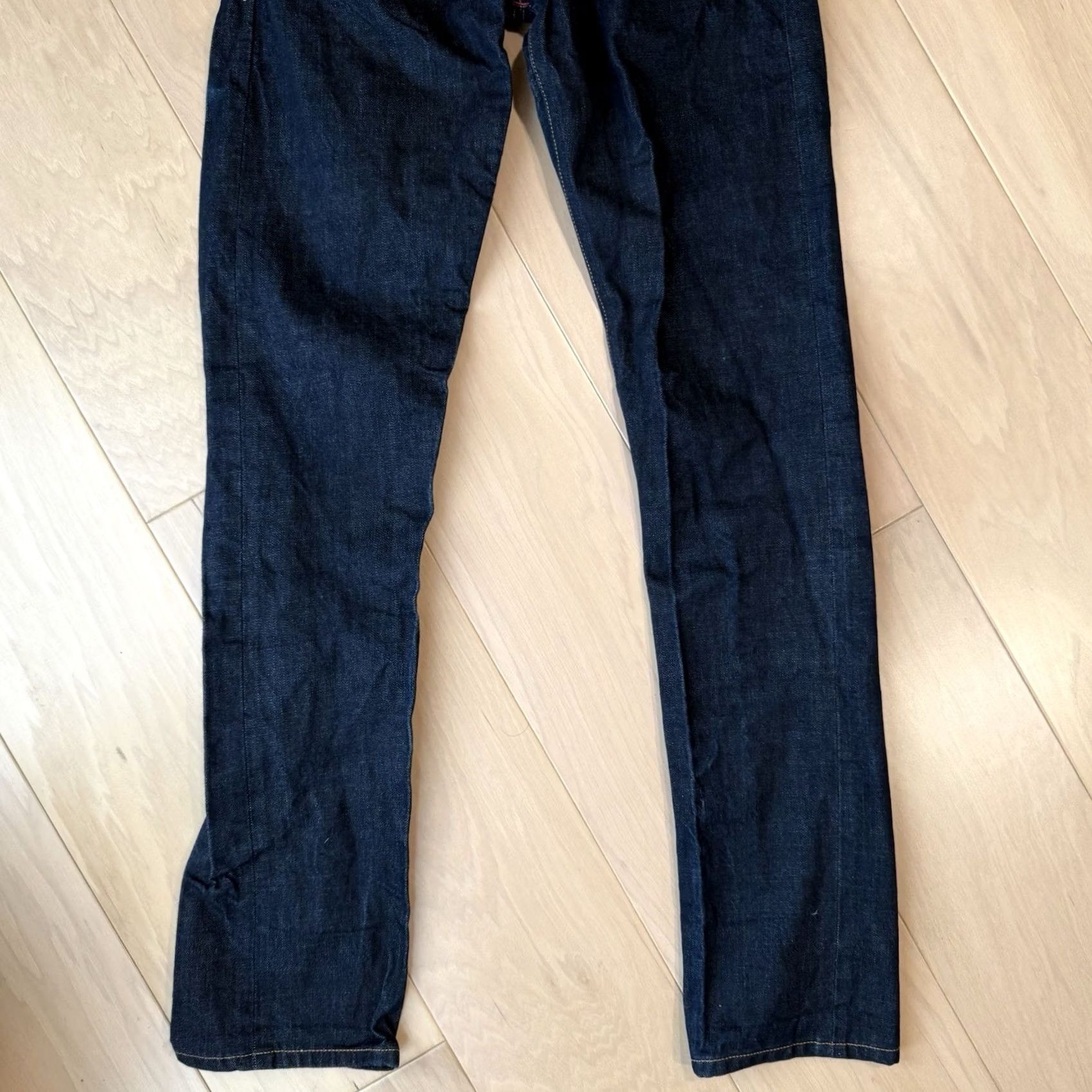 Gustin Gustin Jeans Mens 29 Blue Selvedge Dark Wash Slim Denim Minimalist Made USA Size US 29 - 4 Thumbnail