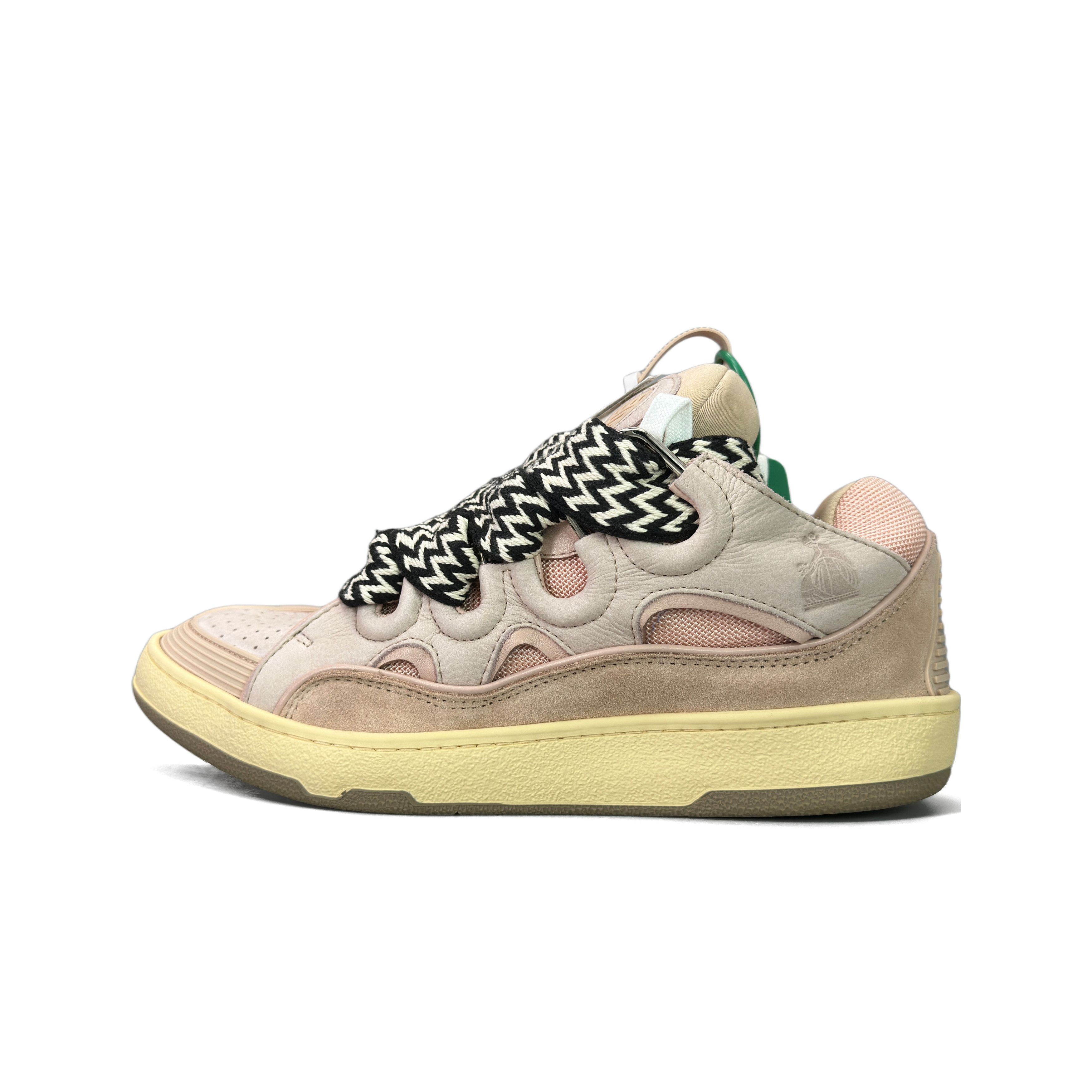 Lanvin Lanvin Pink Curb Sneakers Size 10 Size US 10 / EU 43 - 1 Thumbnail