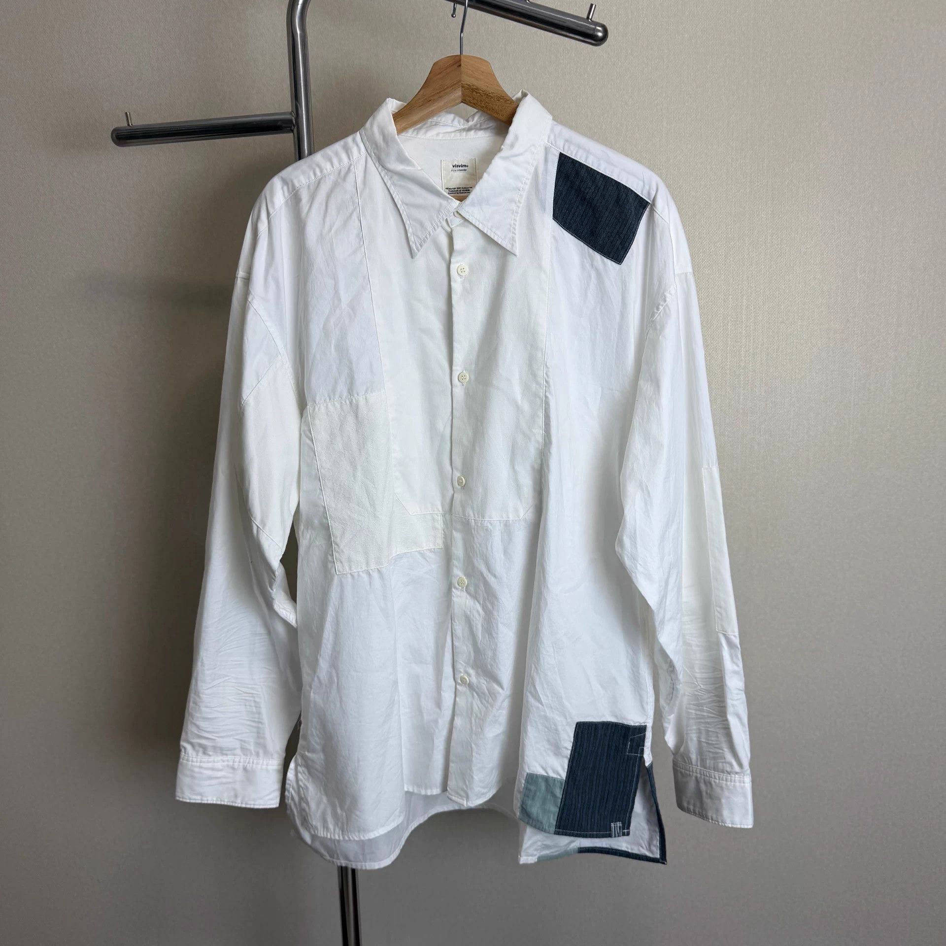 Visvim VISVIM 17SS B.D Patchwork Shirt 4 MINT Rare Size US XL / EU 56 / 4 - 1 Thumbnail