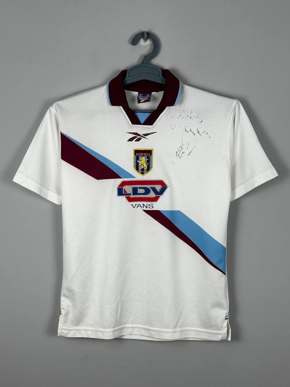 Reebok Vintage Reebok Aston Villa 1999 Home Kit Soccer Jersey Size US S / EU 44-46 / 1 - 1 Thumbnail