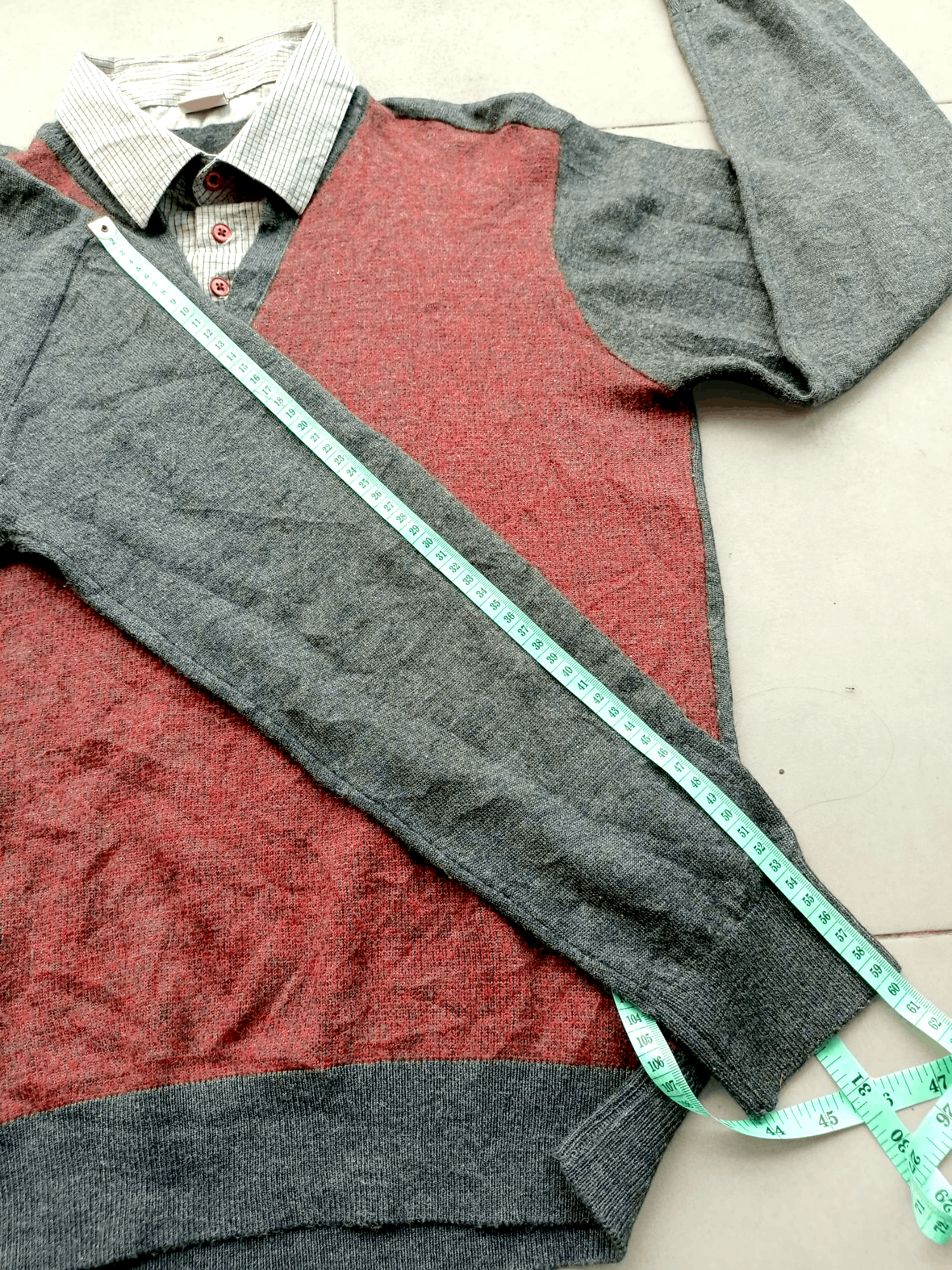 Japanese Brand Double Layer Parkland Light Knit Wear Size US L / EU 52-54 / 3 - 9 Thumbnail