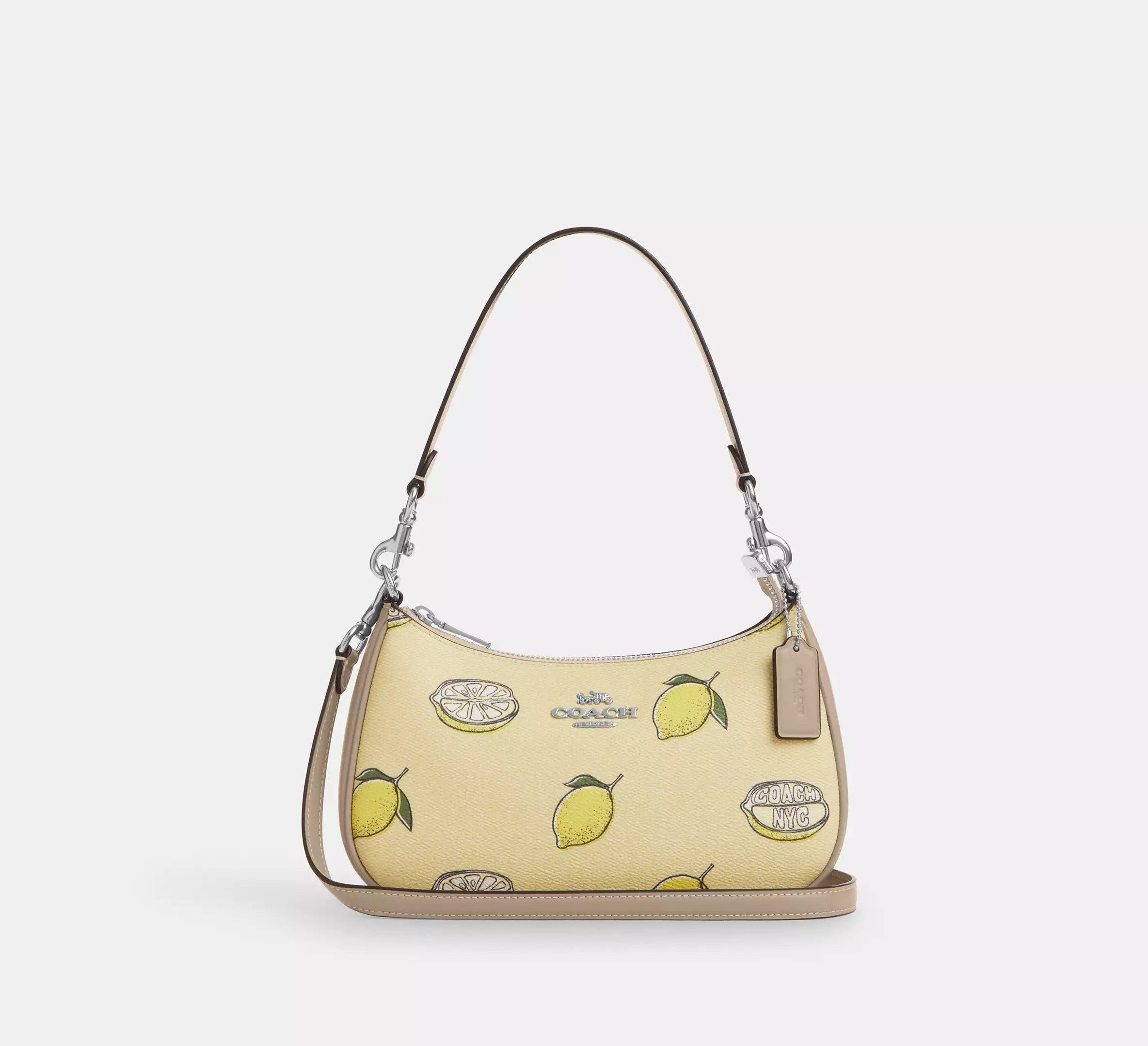 Coach Teri Shoulder Bag With Lemon Print CBA53 Size ONE SIZE - 2 Thumbnail