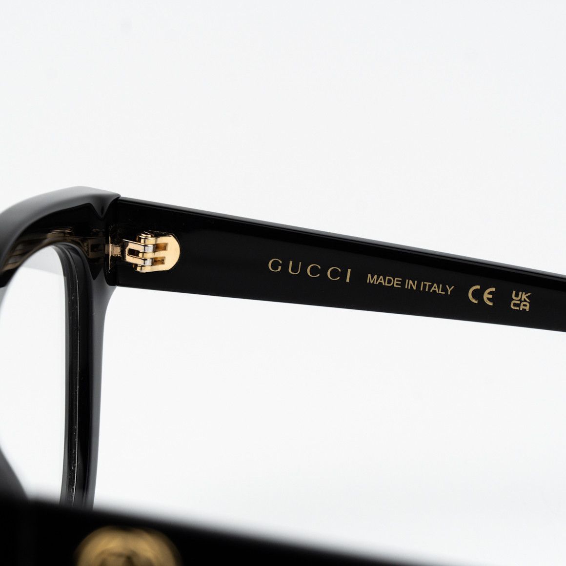 Gucci Gucci Women Eyeglasses Black Square GG1258O 004 BRAND NEW Size ONE SIZE - 7 Thumbnail